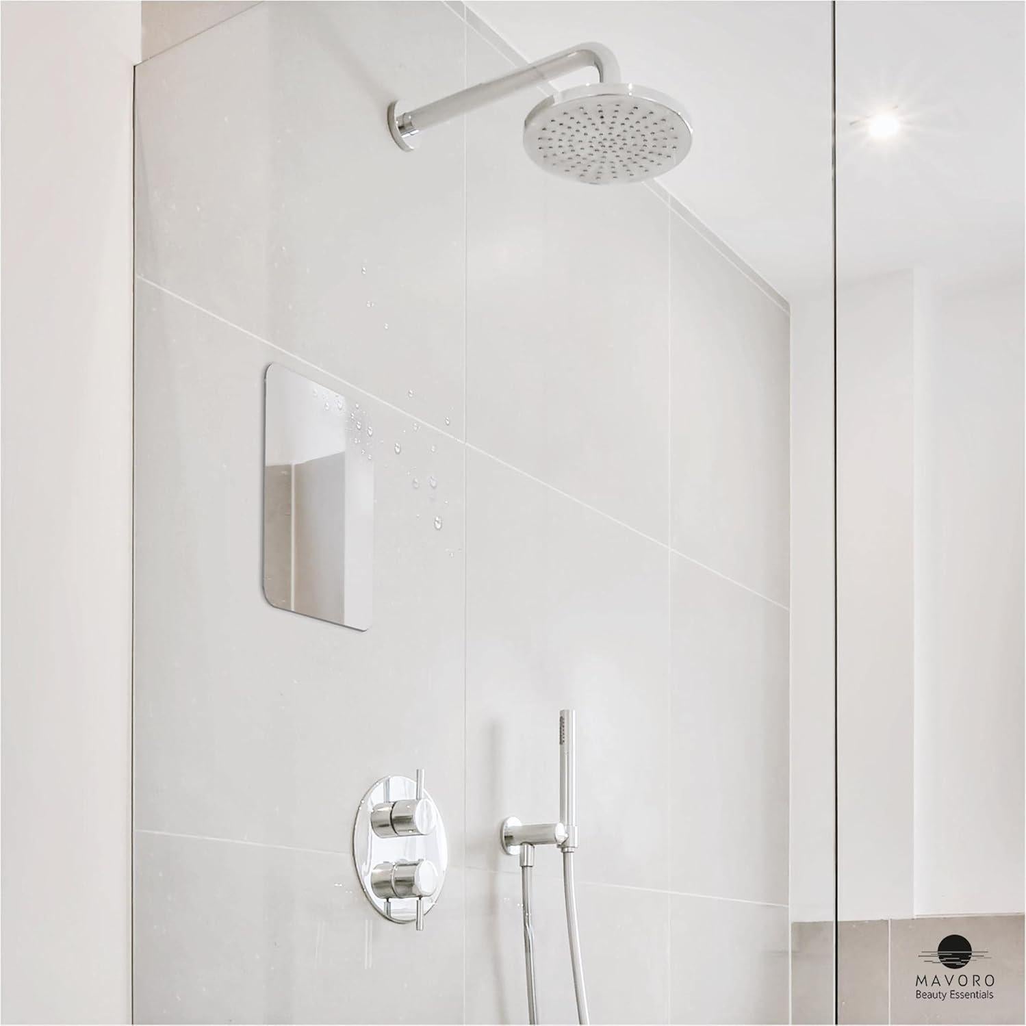 Espejo de Afeitar Mavoro para Ducha 17.78x22.86cm Irrompible
