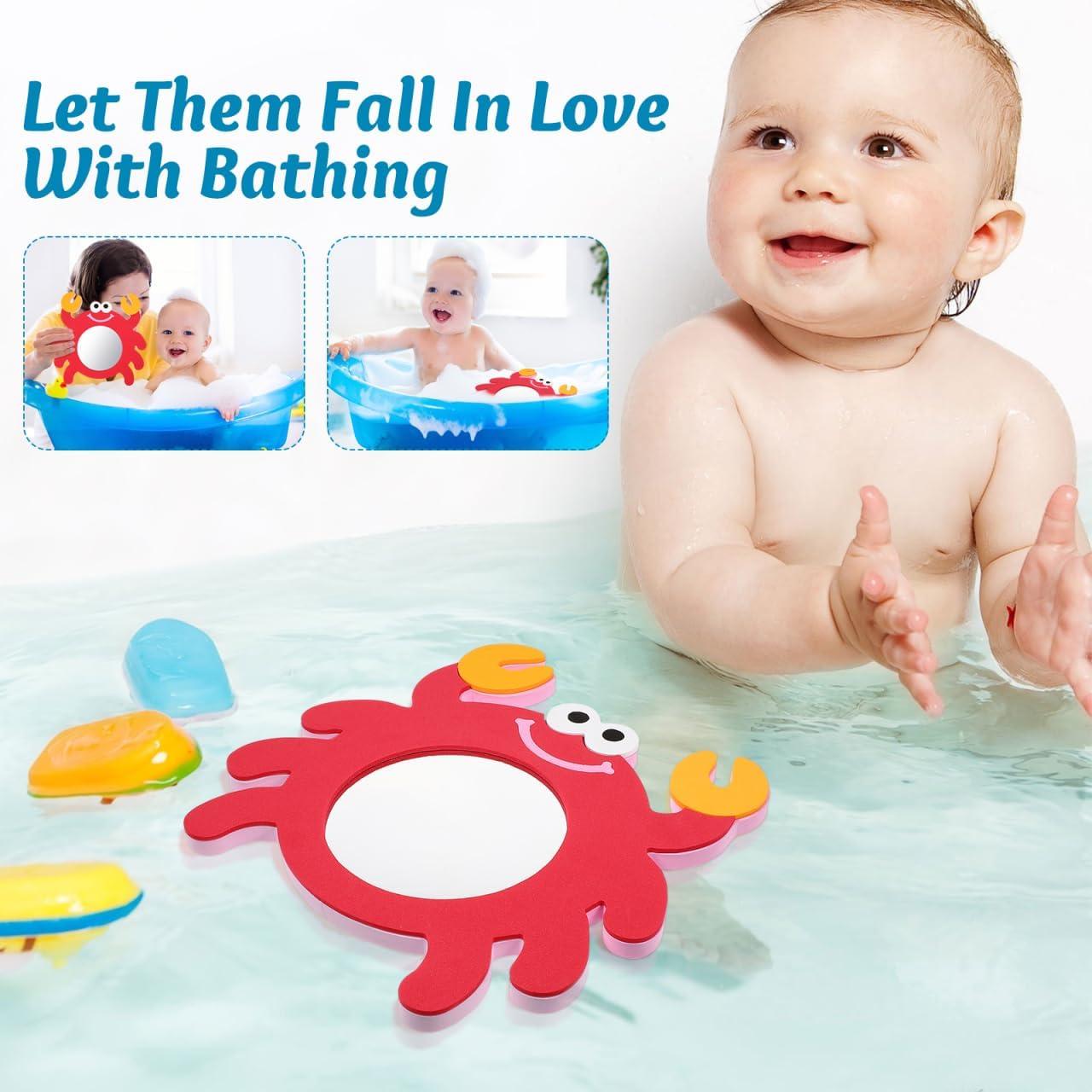 Espejo de Baño Cangrejo Balacoo 2 Pcs Juguetes Educativos