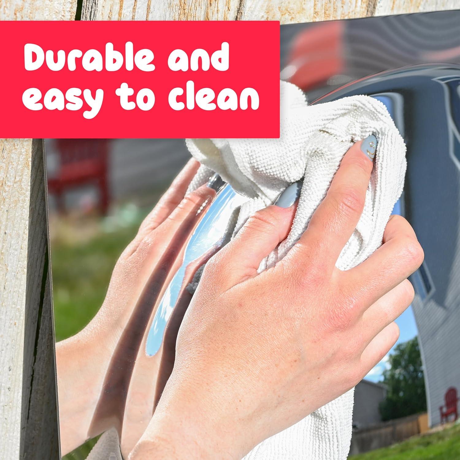 Espejo Sensorial Grande Spark & Wow 49x49 cm para Niños 6m+