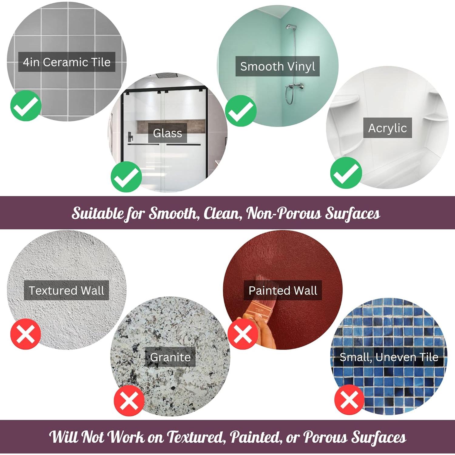 Espejo de Ducha Mommys Helper Safe-er-Grip 10161 Blanco