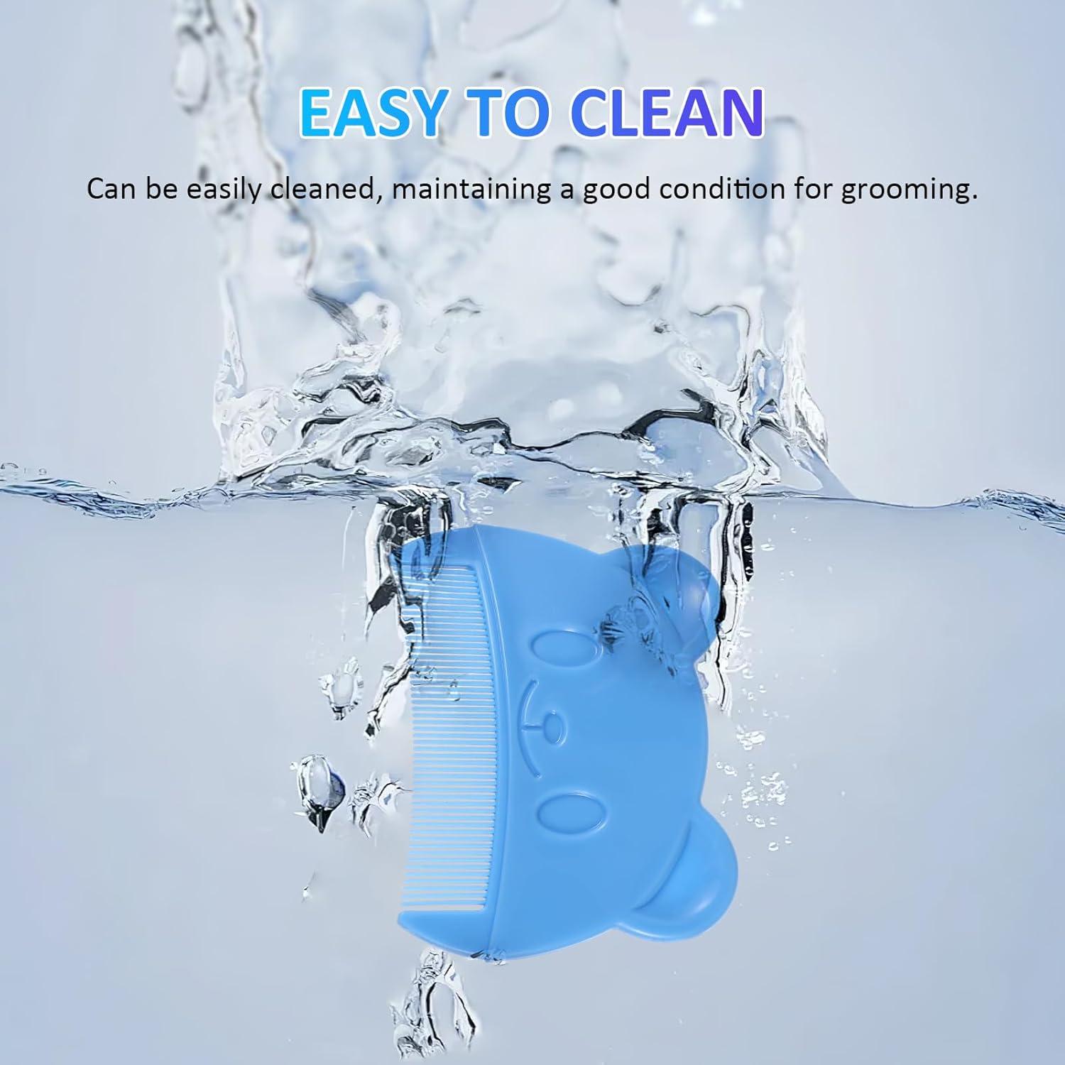 Peines para Bebé VICASKY 2pcs Dientes Finos Forma de Oso