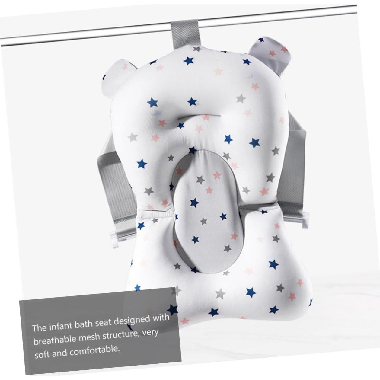 Cojín Flotante de Soporte para Baño Healifty 50x35 cm