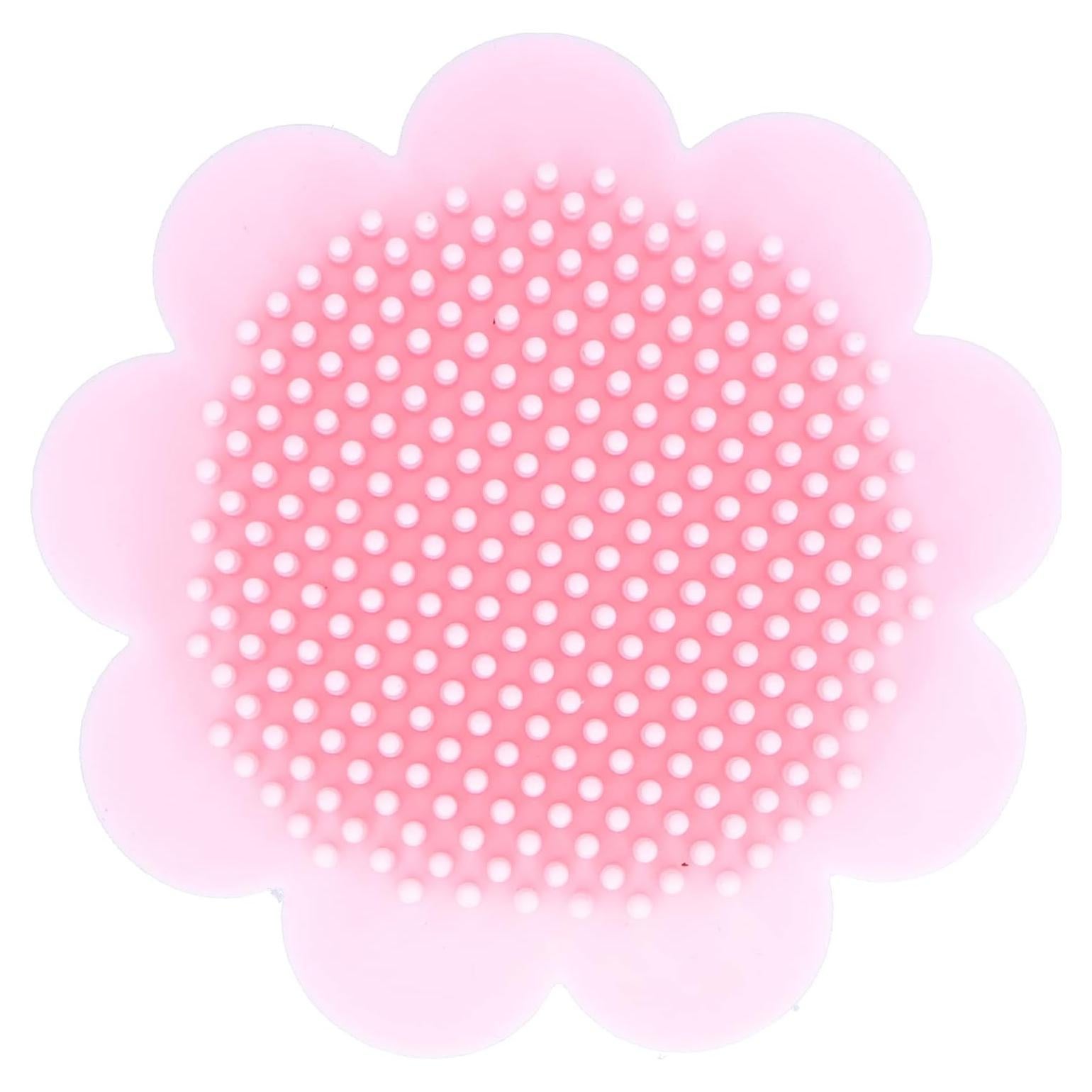 Cepillo de Baño para Bebé FASJ de Silicona Suave Rosa 11cm