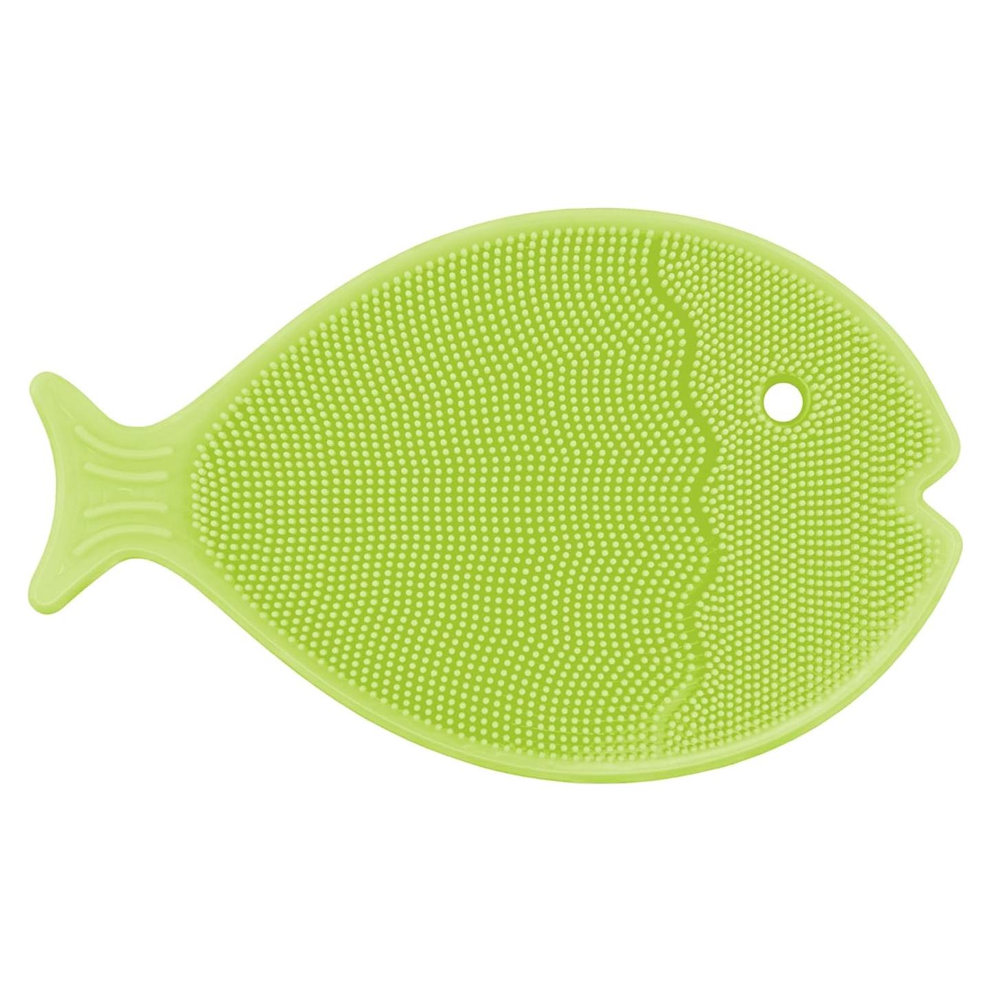 Cepillo de Silicona Innobaby para Costra Láctea Bebé Verde