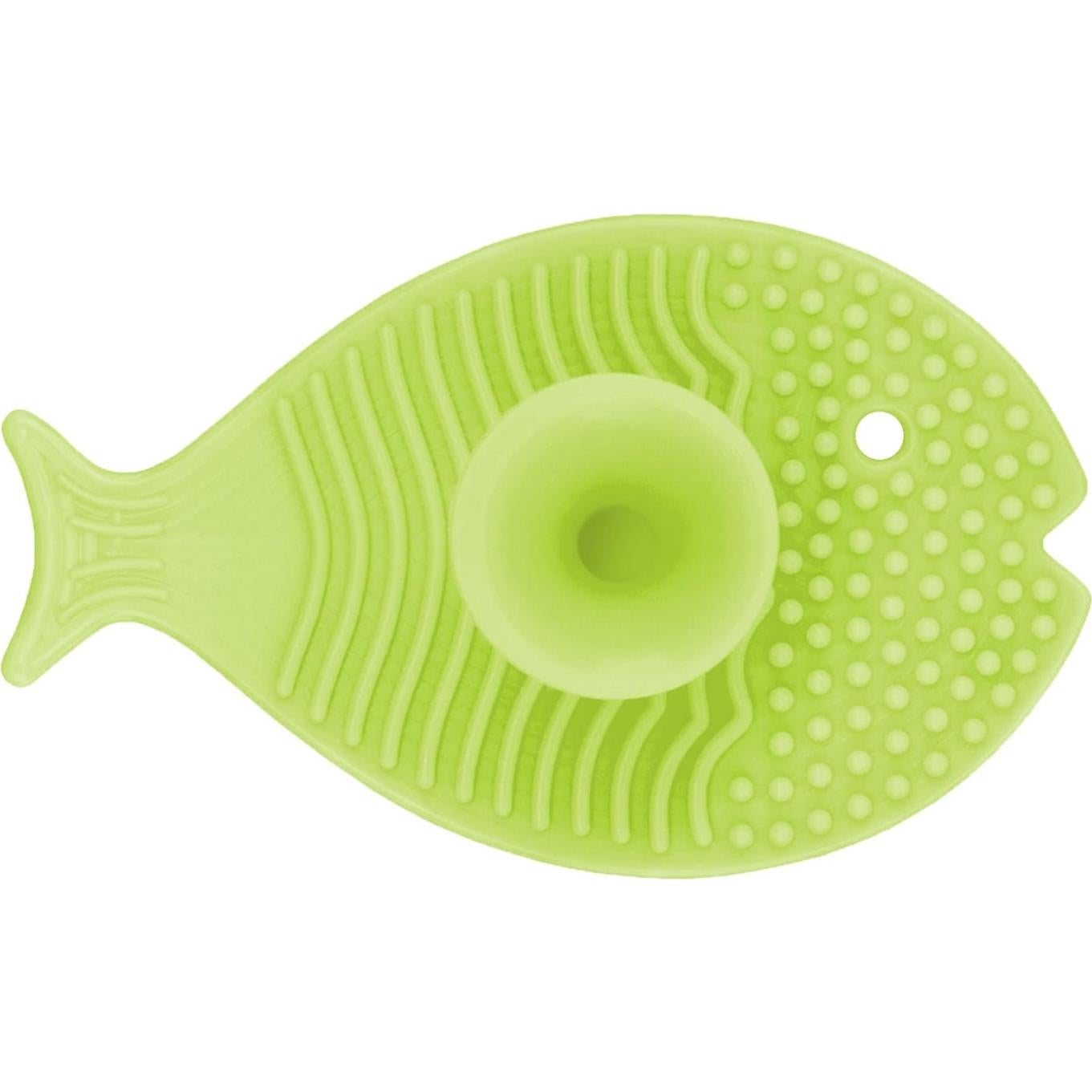 Cepillo de Silicona Innobaby para Costra Láctea Bebé Verde