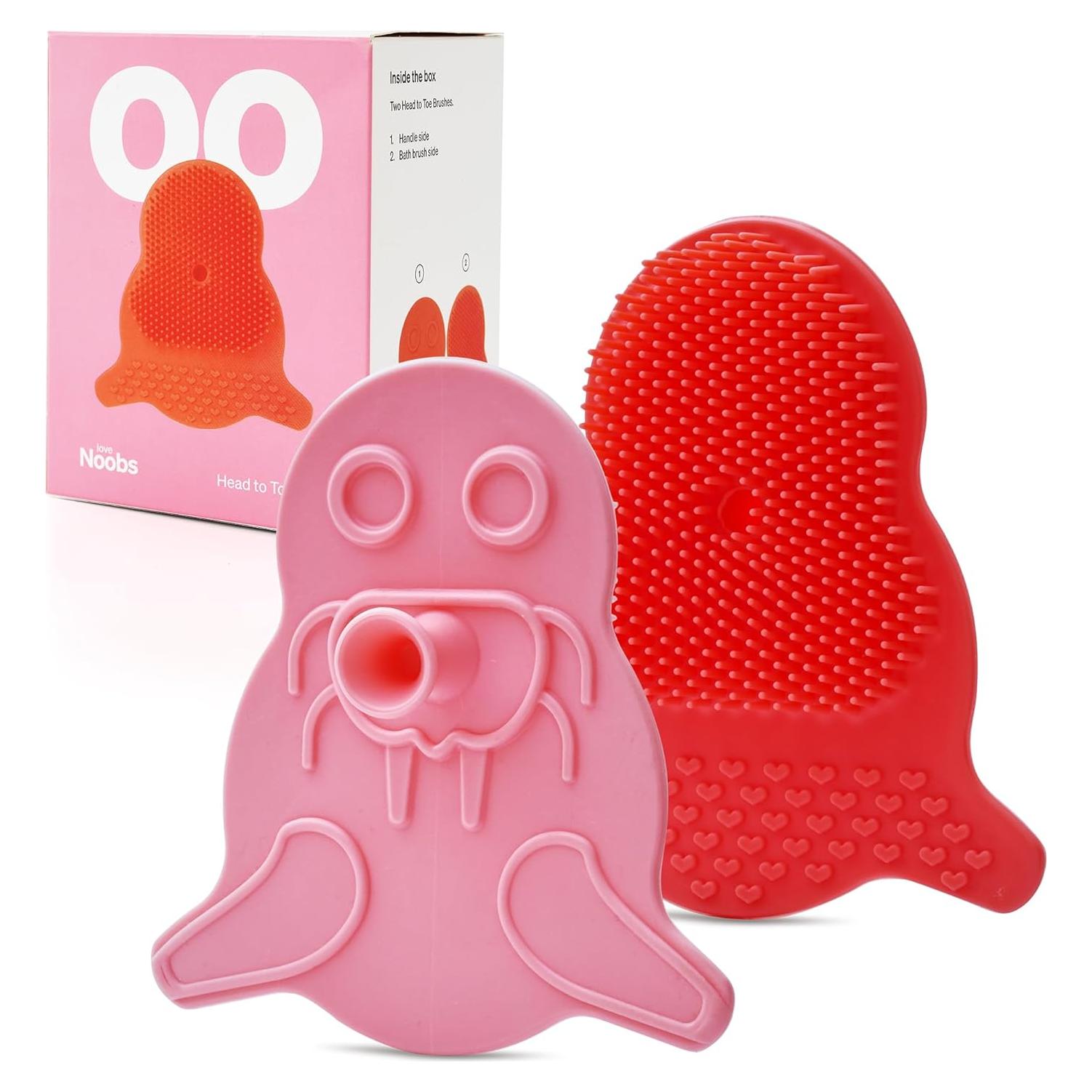 Cepillo para Costra Láctea Love Noobs - Set de 2, Suave y Efectivo