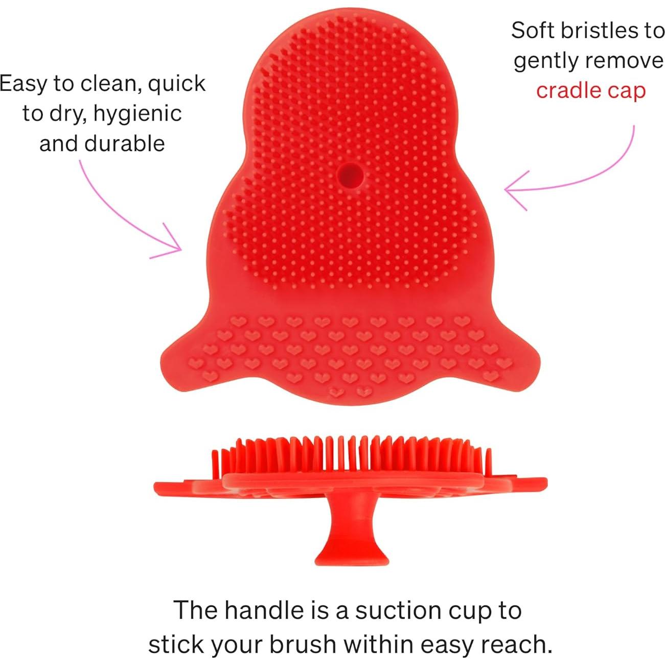 Cepillo para Costra Láctea Love Noobs - Set de 2, Suave y Efectivo