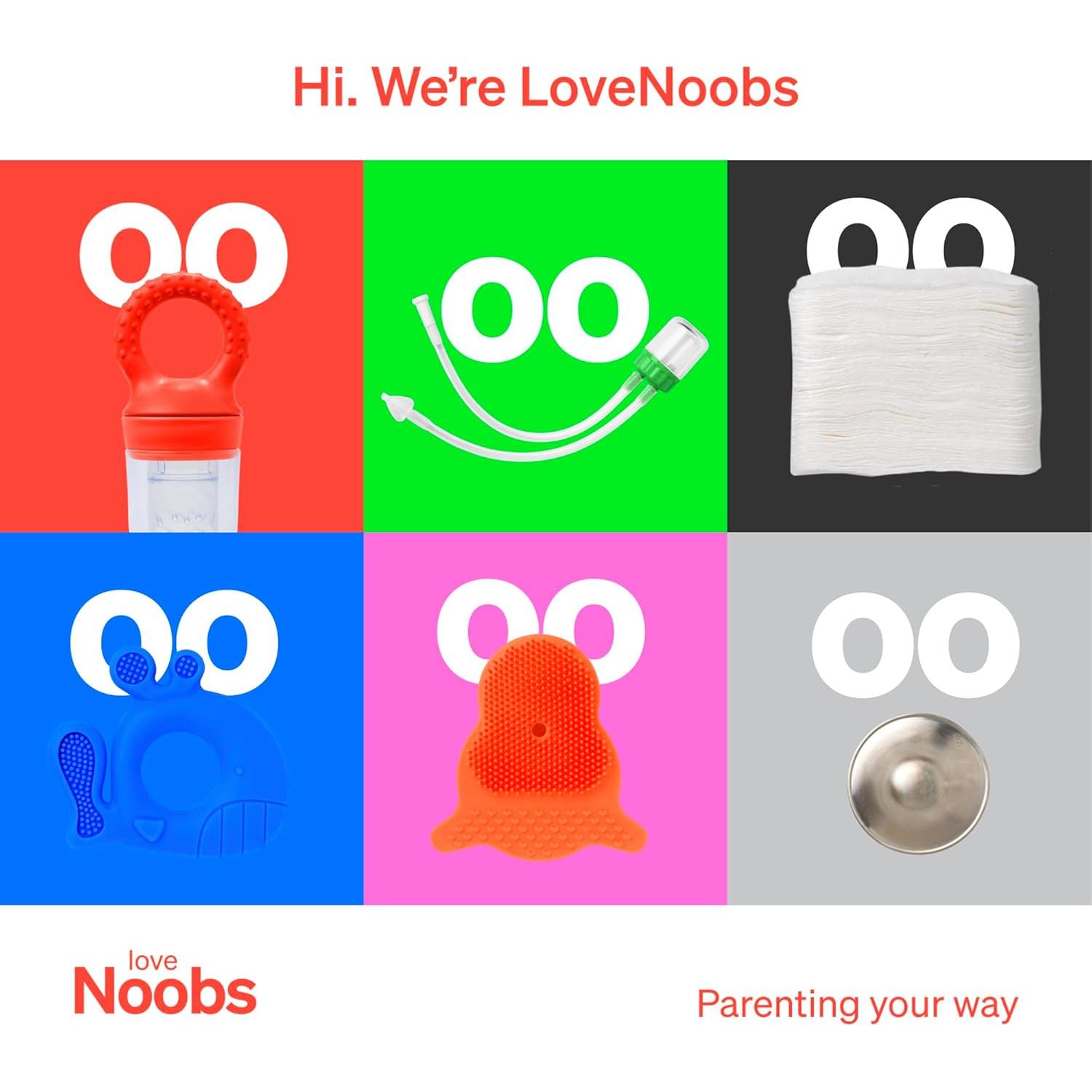 Cepillo para Costra Láctea Love Noobs - Set de 2, Suave y Efectivo