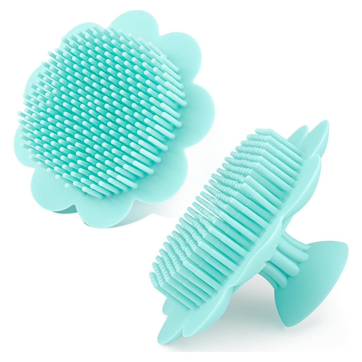 Cepillo de Silicona para Bebés LNQ LUNIQI - Masaje y Exfoliación