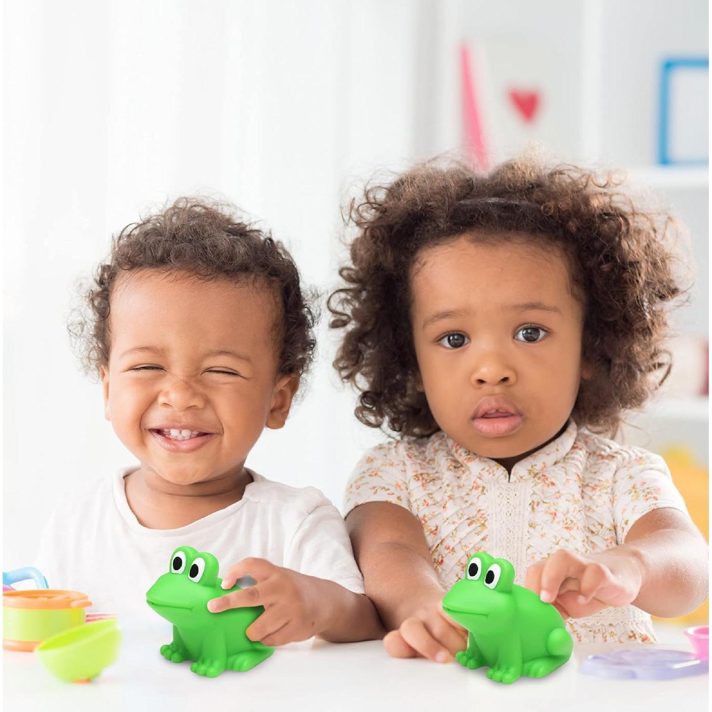 Juguete de Baño Rana DolliBu Verde Flotante 7.62 cm