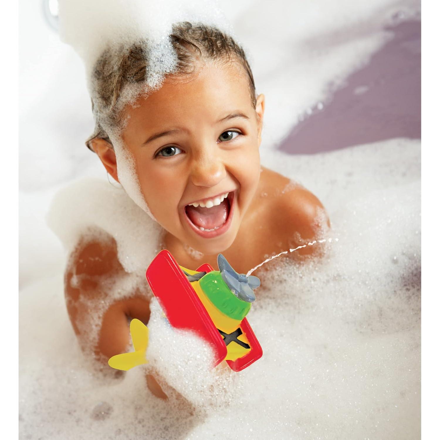 Juguete de Baño DolliBu Biplano Flotante para Bebés 7.62cm