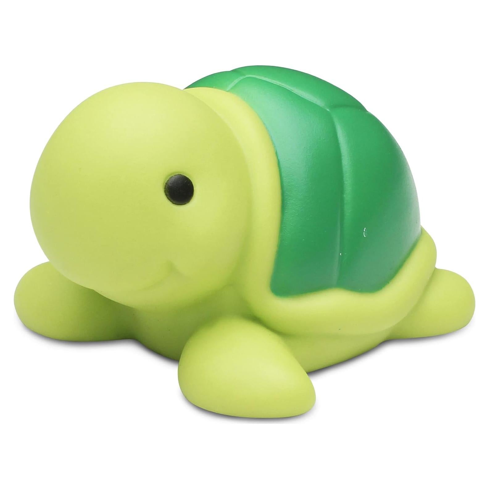 Juguete de Baño Tortuga Marina DolliBu - Flotante Verde 7.62 cm