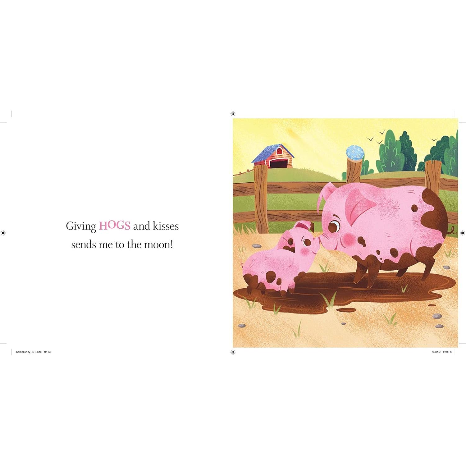 Somebunny Loves You: A Sweet and Silly Baby Animal Book for Toddlers (Punderland)