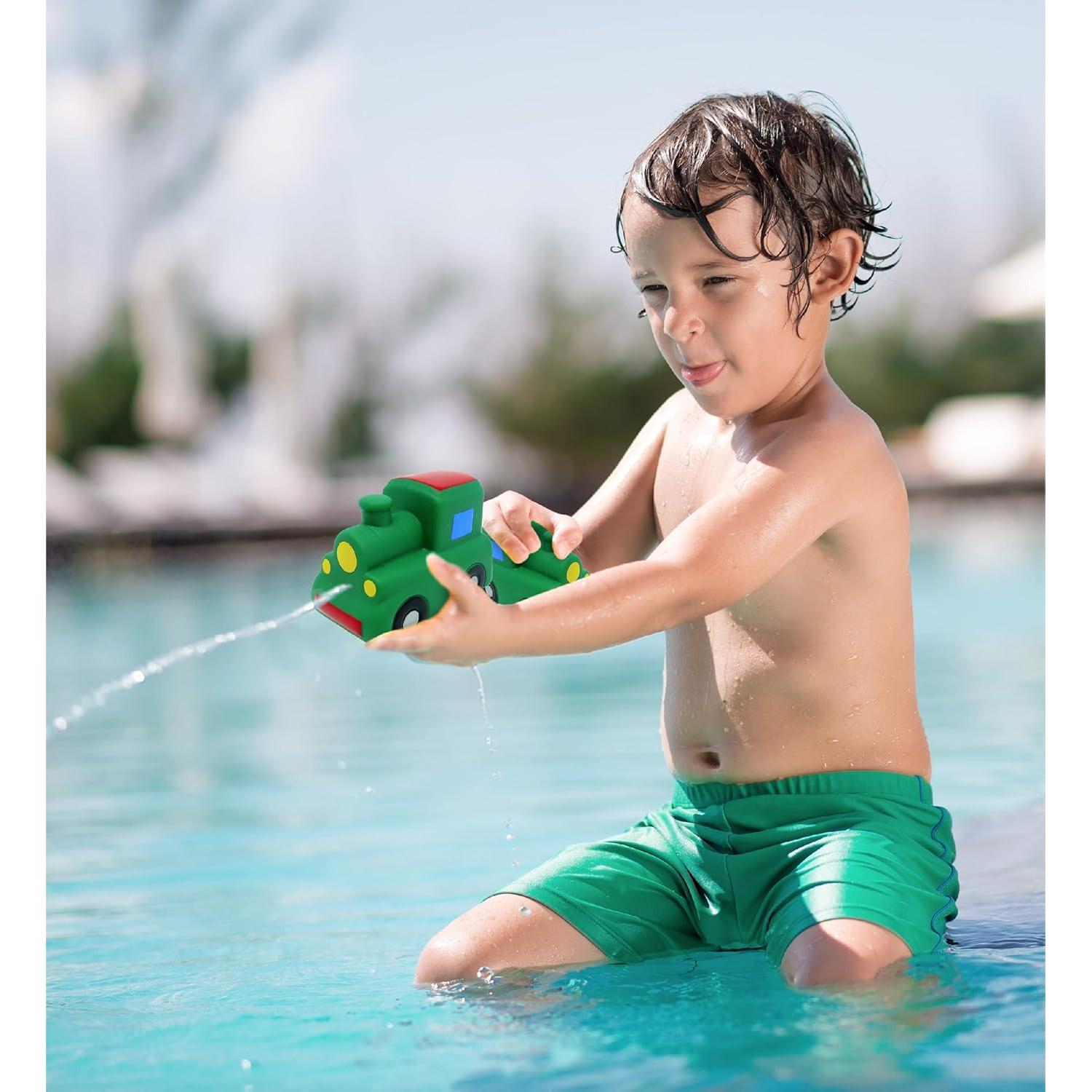 Juguete de Baño Squirter Tren Amigo DolliBu - Flotante 7.62 cm