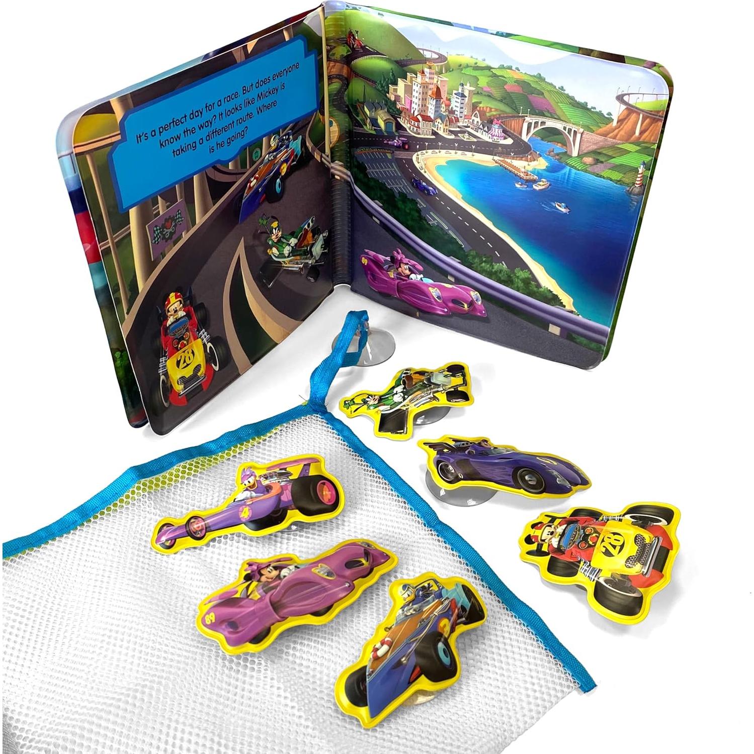 Libro de Baño Disney Mickey - Actividades para Niños 6 Ventosas