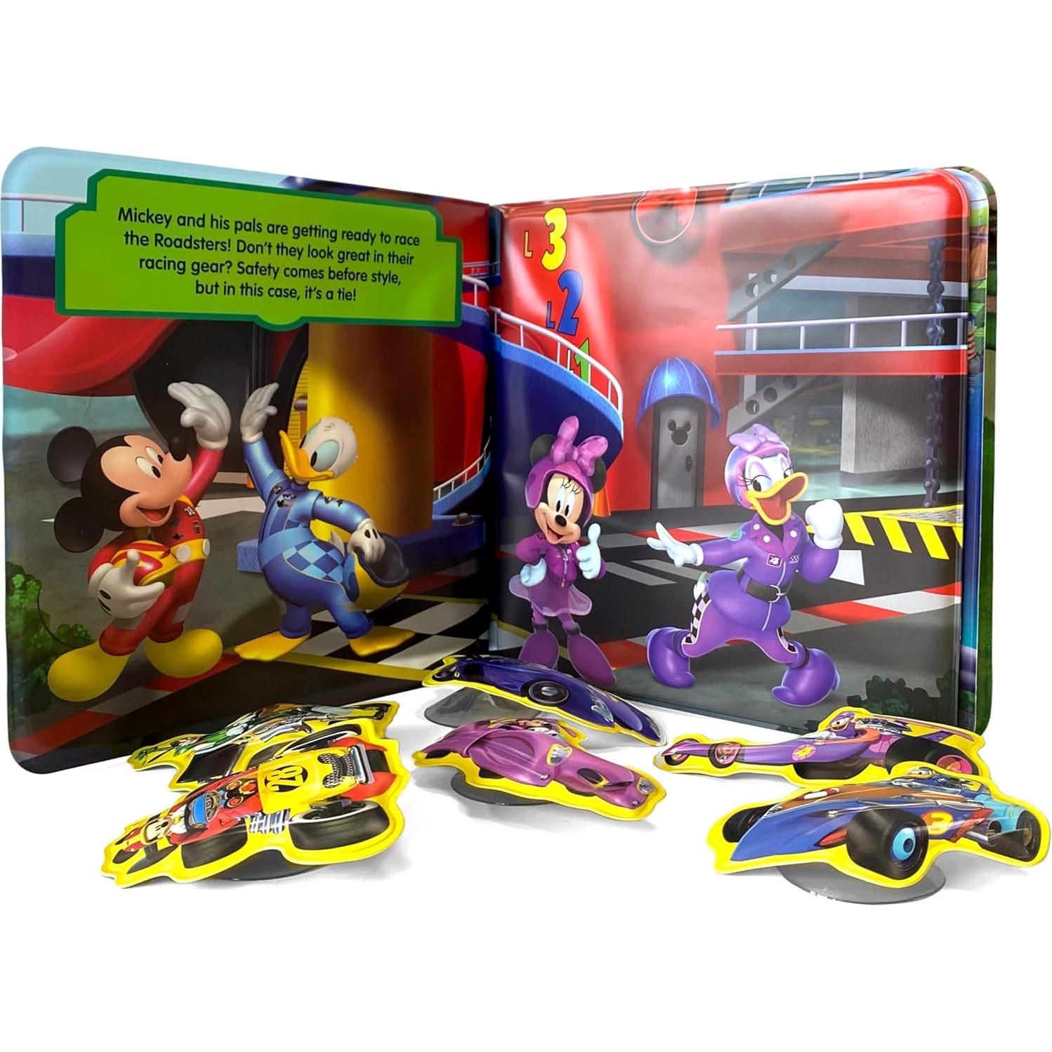 Libro de Baño Disney Mickey - Actividades para Niños 6 Ventosas