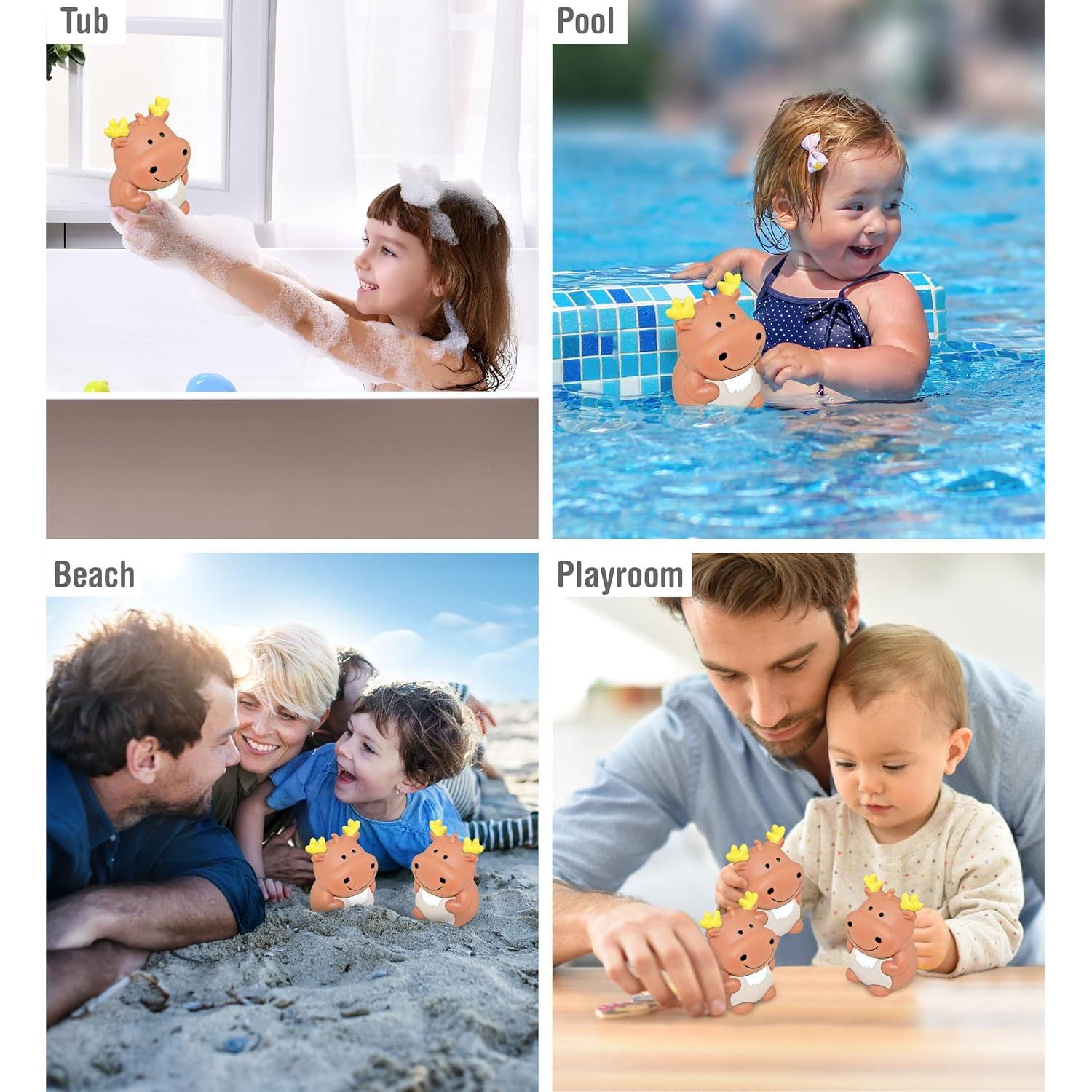 Juguete de Baño Flotante DolliBu Alce 7.62cm para Niños