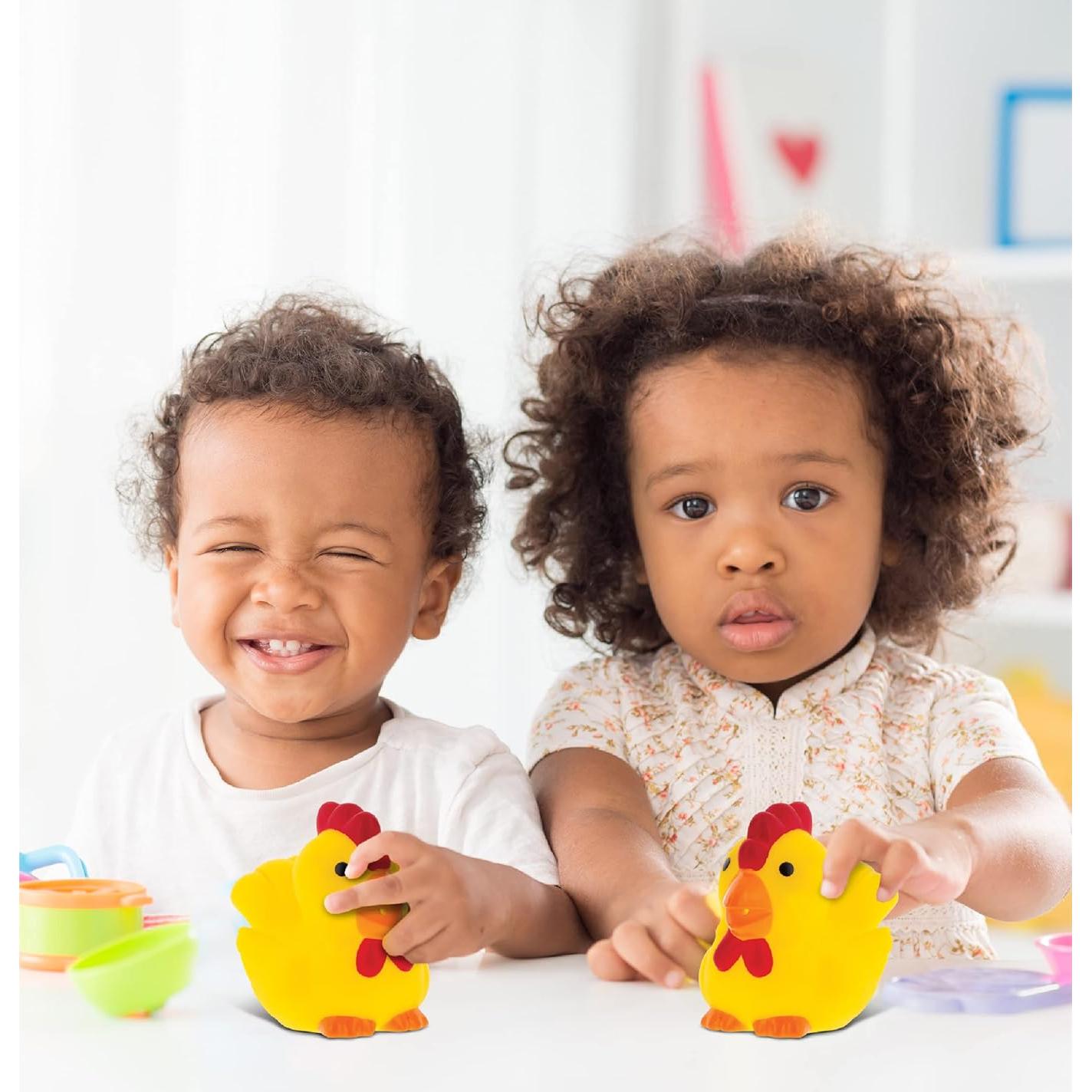 Juguete de Baño Gallo DolliBu - Flotante Amarillo 7.62cm