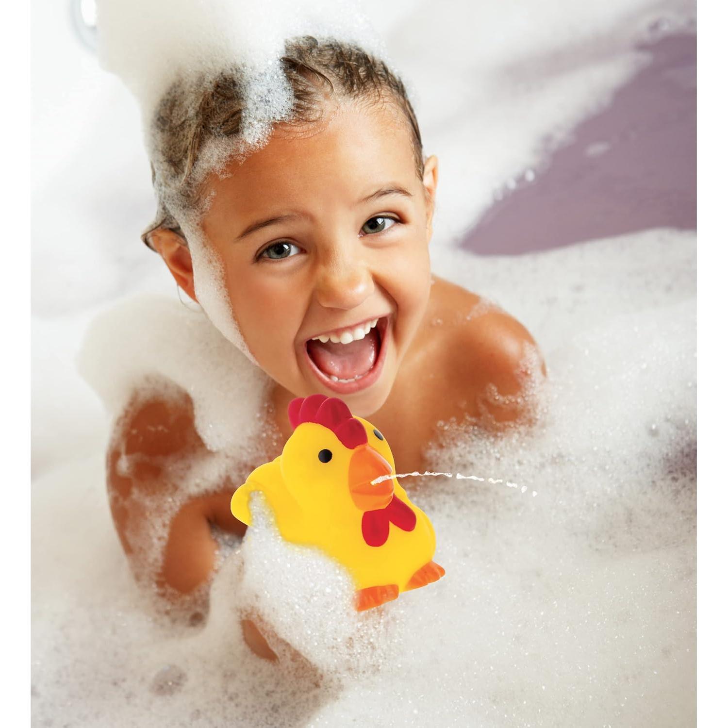 Juguete de Baño Gallo DolliBu - Flotante Amarillo 7.62cm