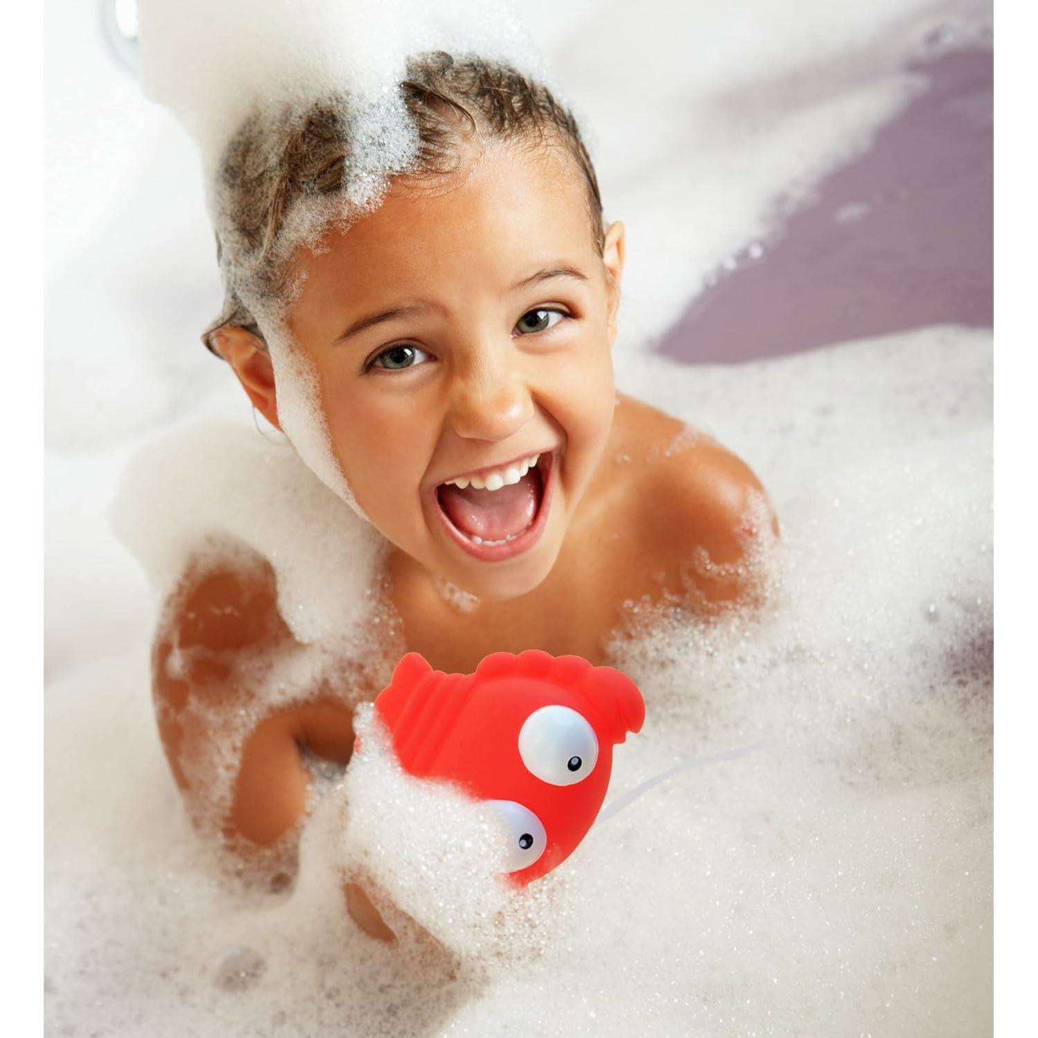 DolliBu Juguete de Baño Langosta Roja Flotante 7.62cm