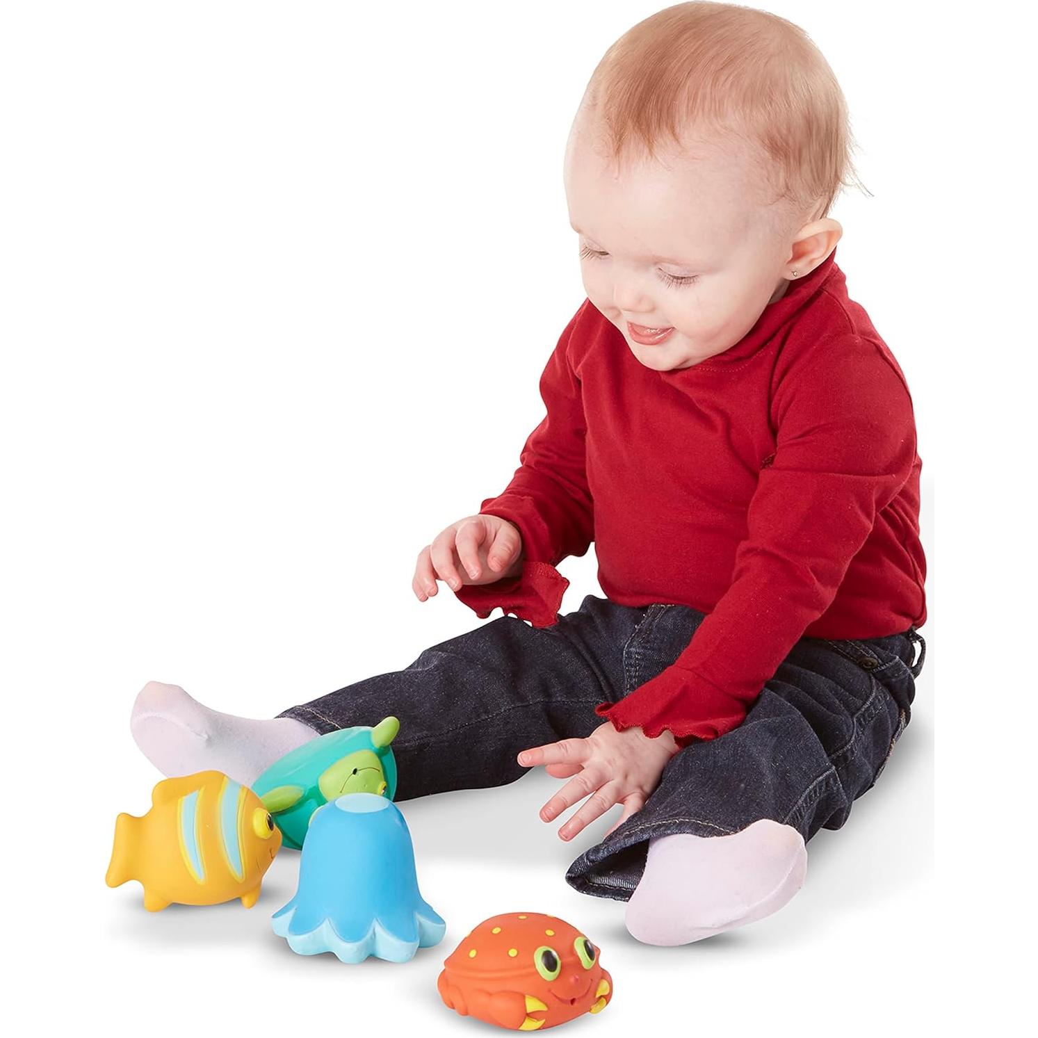 Juguetes de Agua Melissa & Doug - Compañeros de Playa 4 Piezas