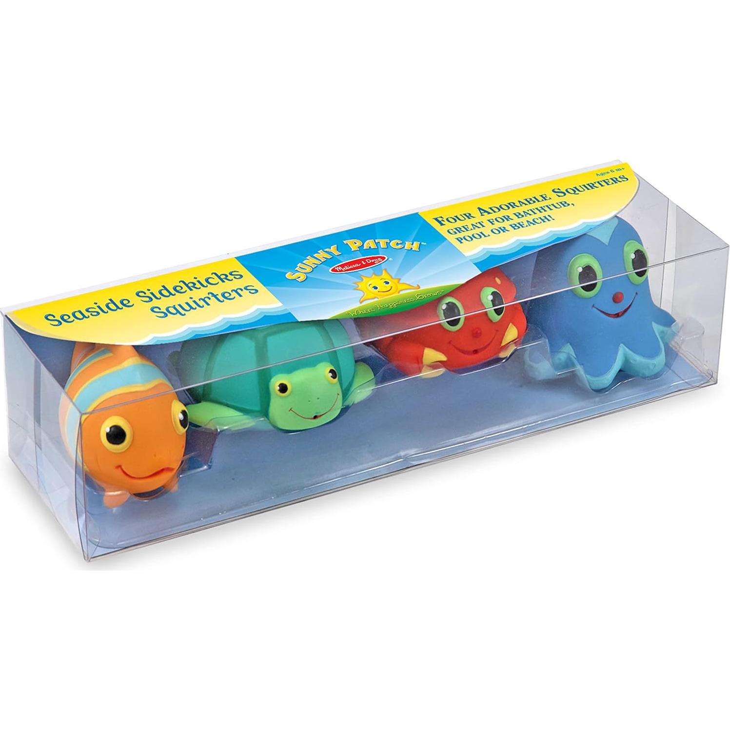 Juguetes de Agua Melissa & Doug - Compañeros de Playa 4 Piezas