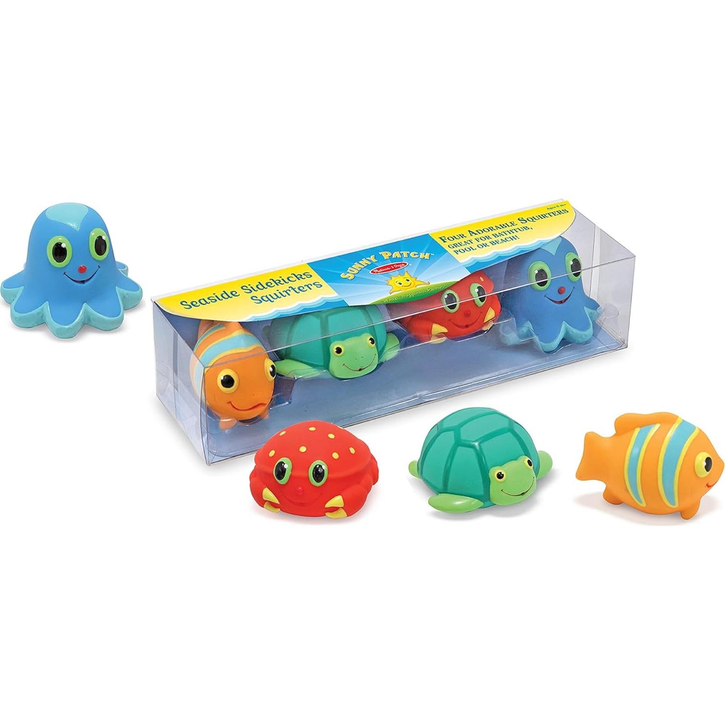 Juguetes de Agua Melissa & Doug - Compañeros de Playa 4 Piezas