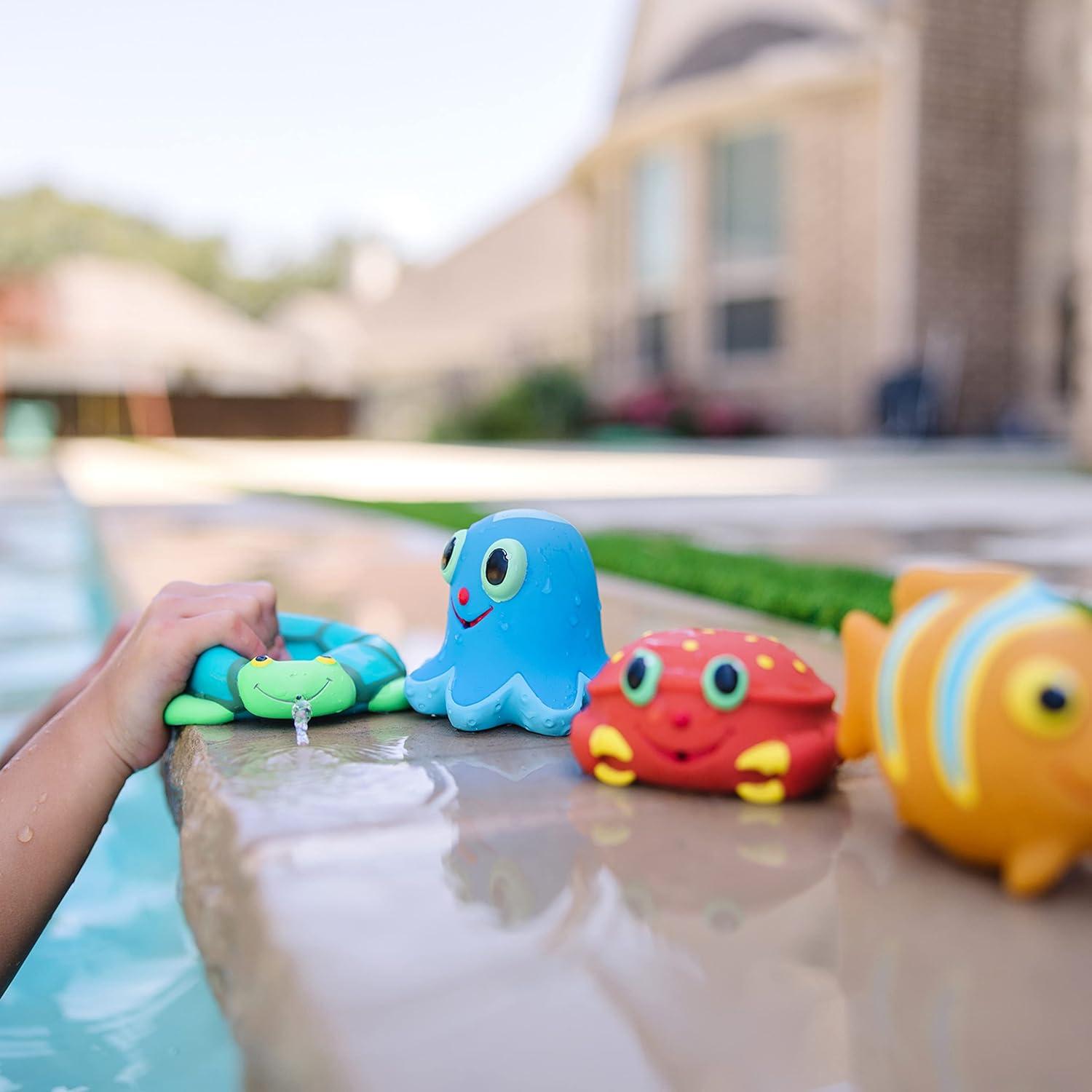 Juguetes de Agua Melissa & Doug - Compañeros de Playa 4 Piezas