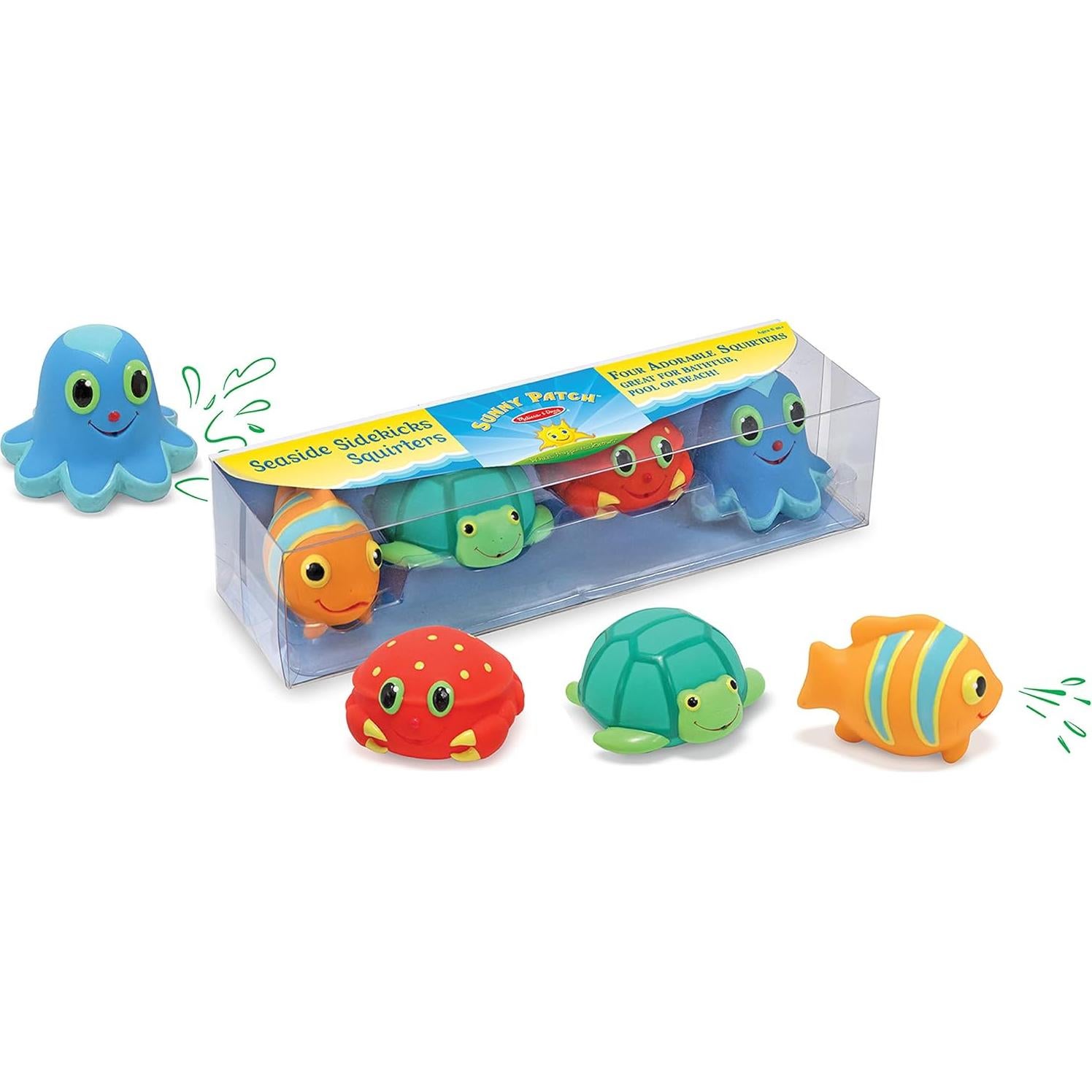 Juguetes de Agua Melissa & Doug - Compañeros de Playa 4 Piezas