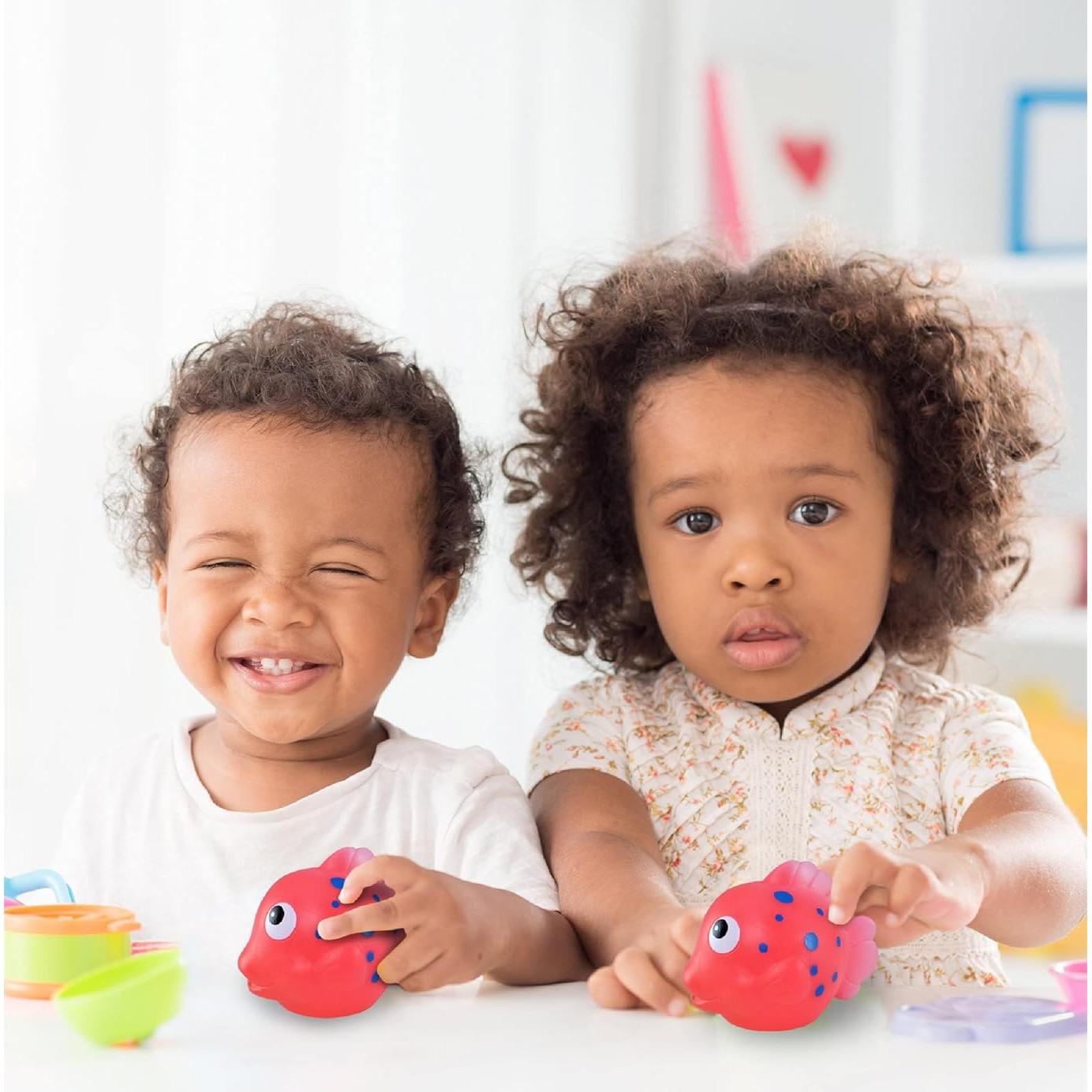 Juguete de Baño Pez Payaso Rosa DolliBu - Flotante 7.6cm