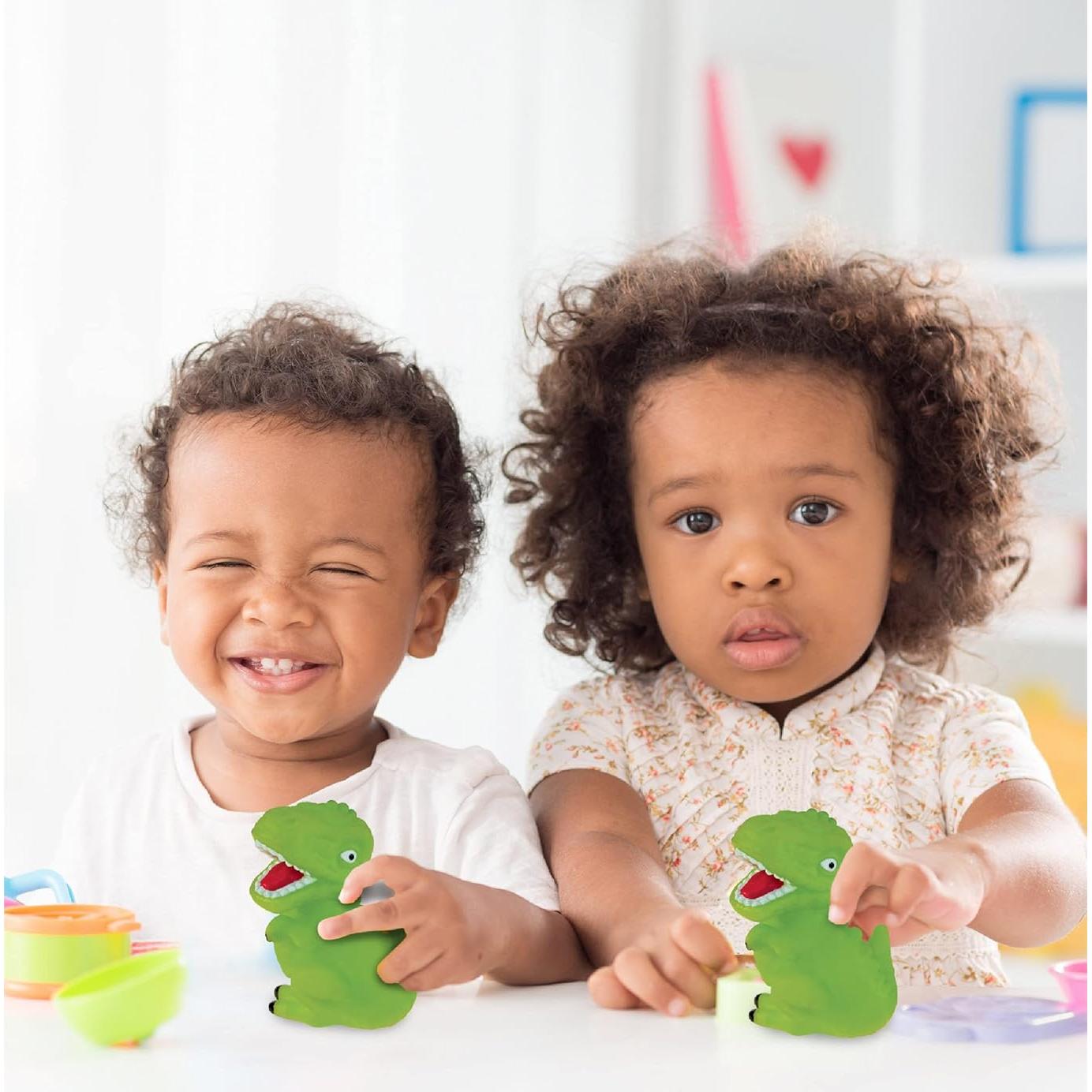 Juguete de Baño Chorro T-Rex Verde DolliBu - 7.62 cm