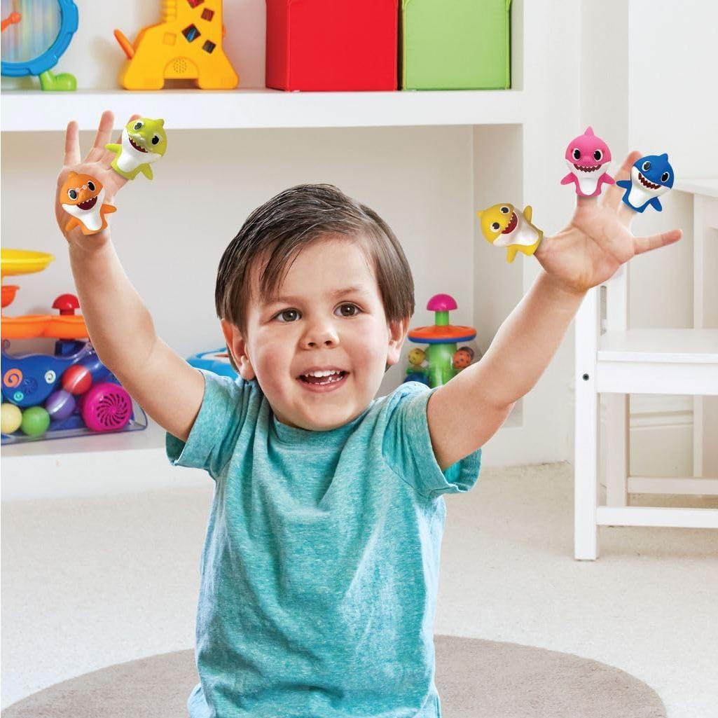 Conjunto de Juguetes de Baño Baby Shark 10 Piezas Azul/Verde