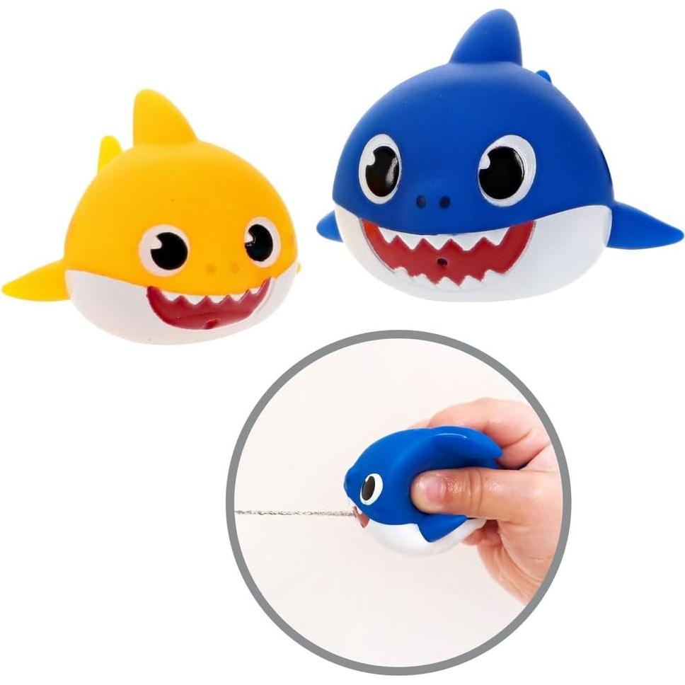 Conjunto de Juguetes de Baño Baby Shark 10 Piezas Azul/Verde