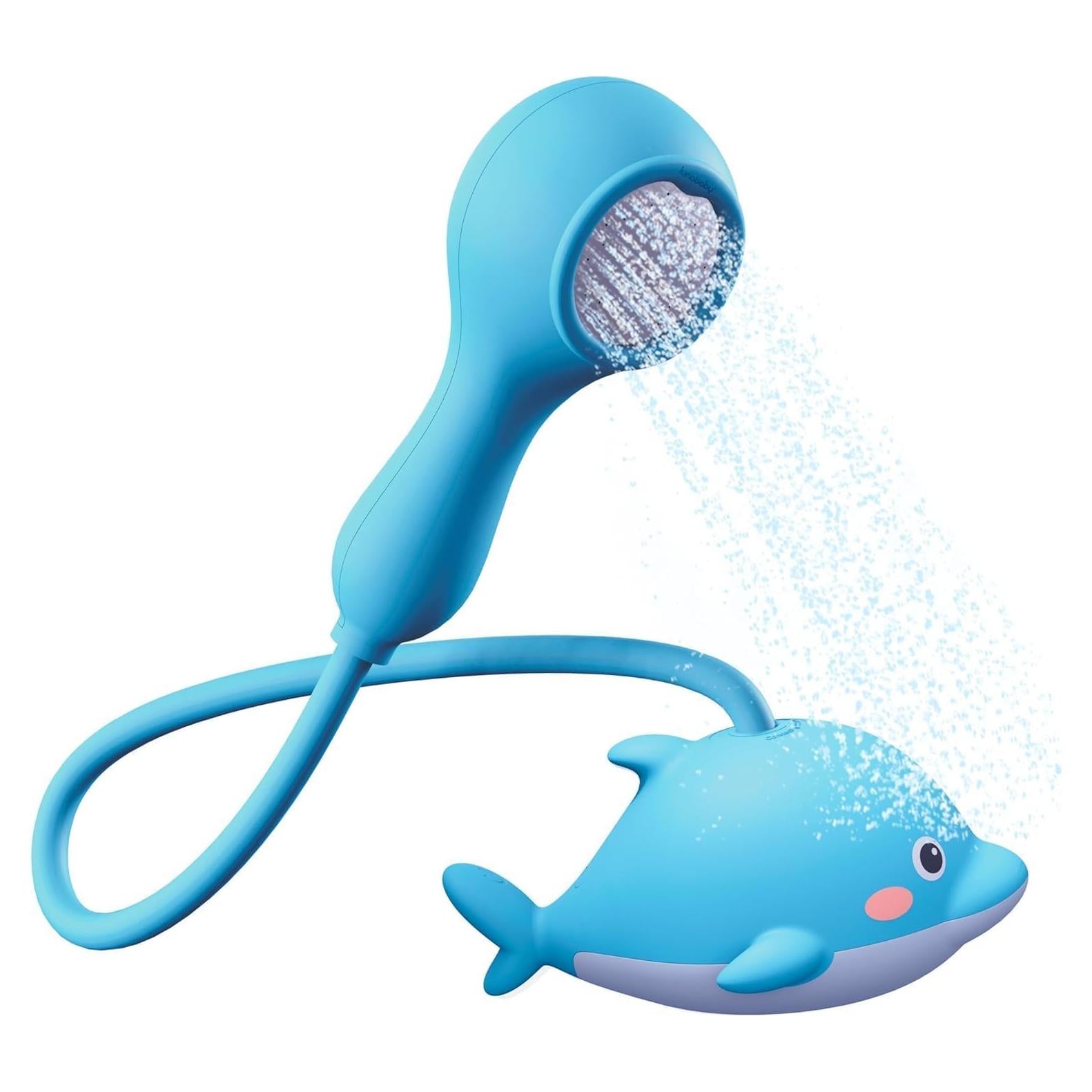 Cabezal de Ducha para Bebés LunoBaby Tubby - Juguete Delfín Recargable