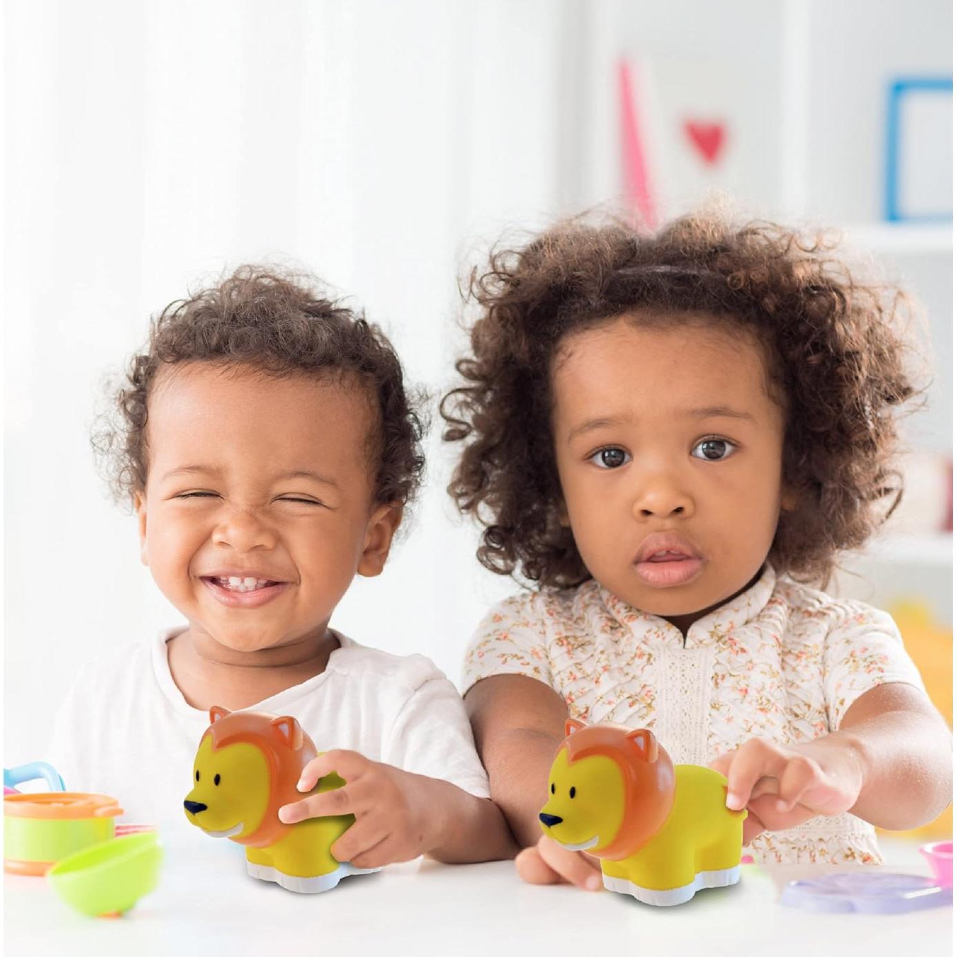 Juguete de Baño Flotante DolliBu León Amarillo 7.6 cm