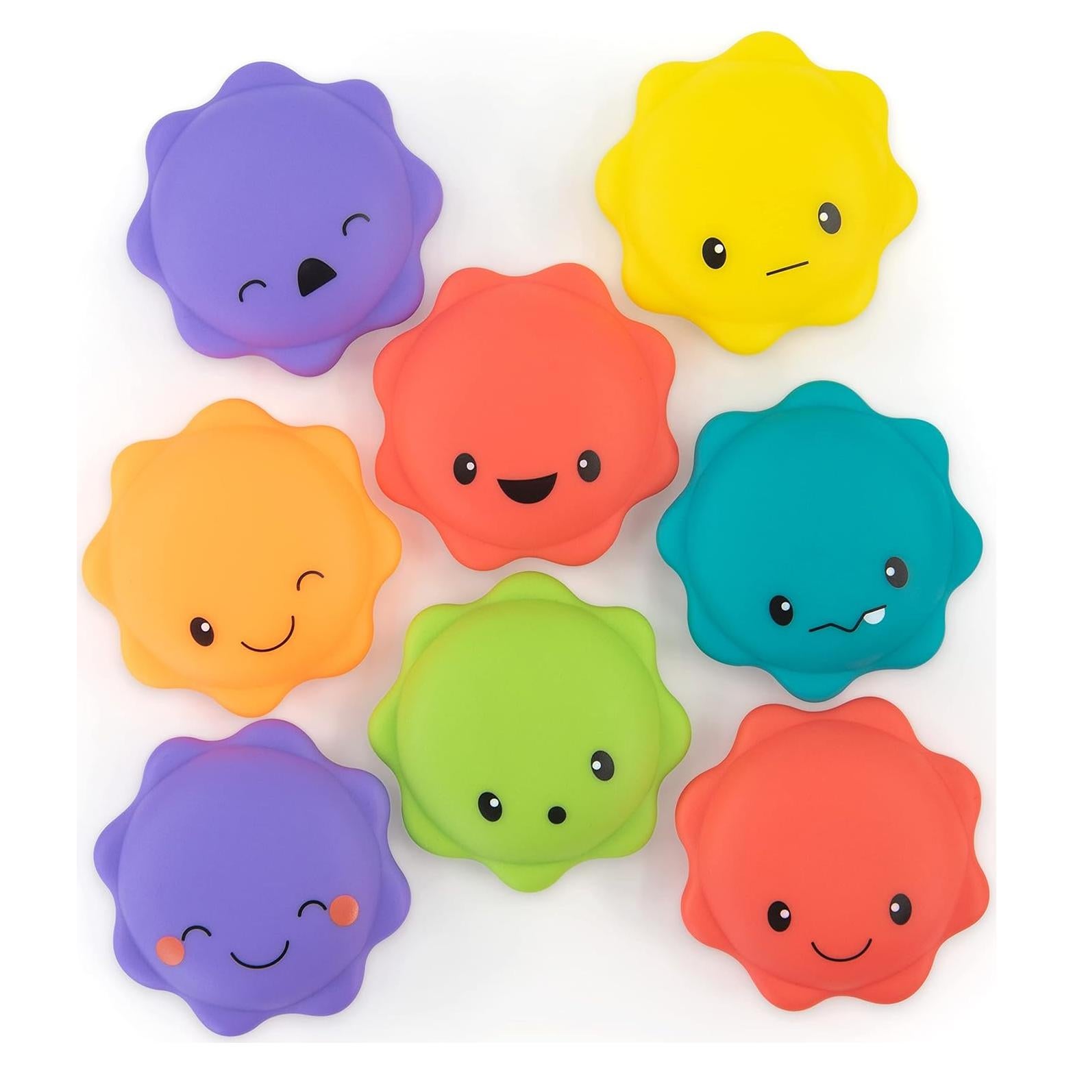 Macarones Squirters 8PC Sassy - Juguetes de Baño