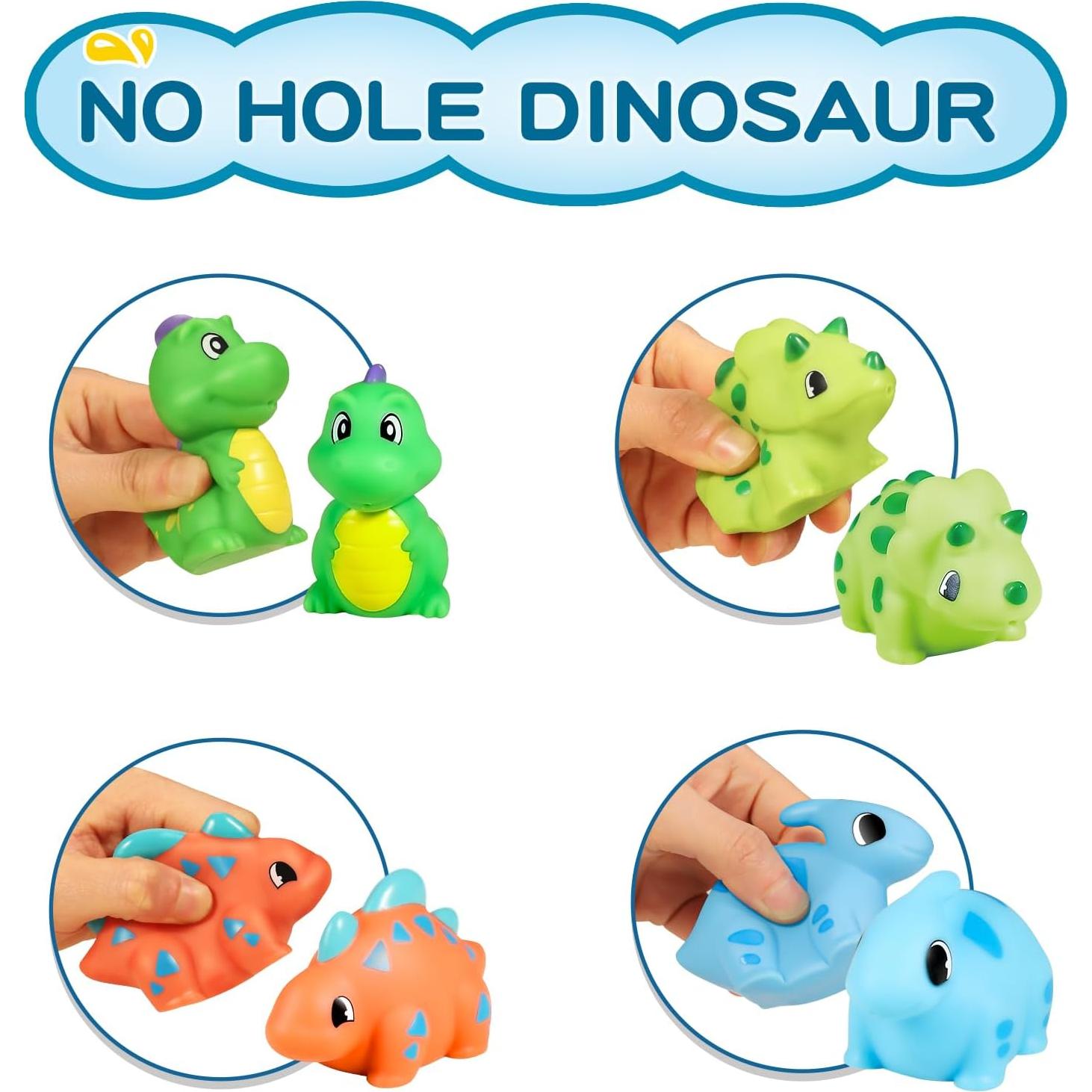 Juguetes de baño DOLIVE para niños 3-8 años con pista y ducha