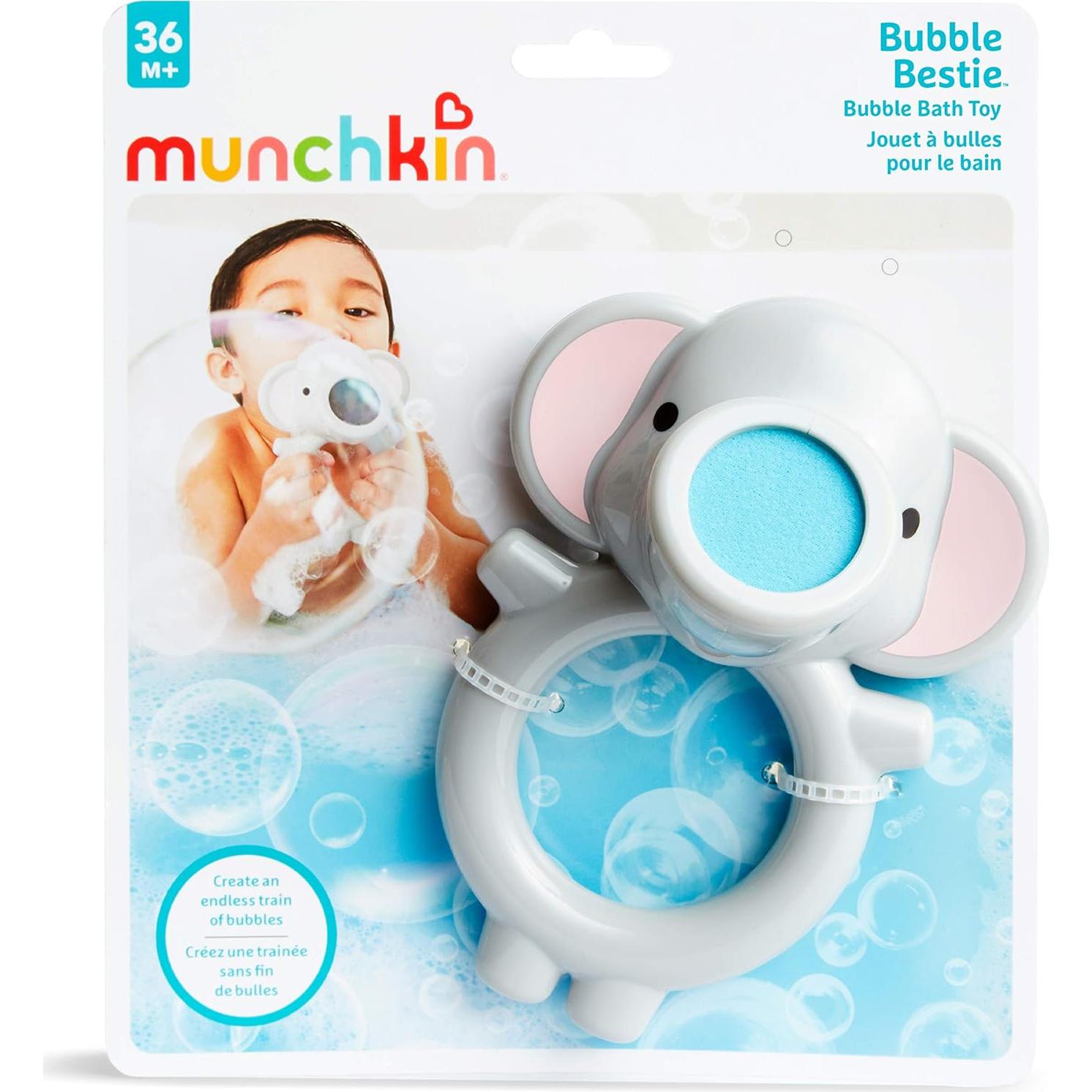 Juguete de Baño Munchkin Elefante Burbuja para Niños 36m+
