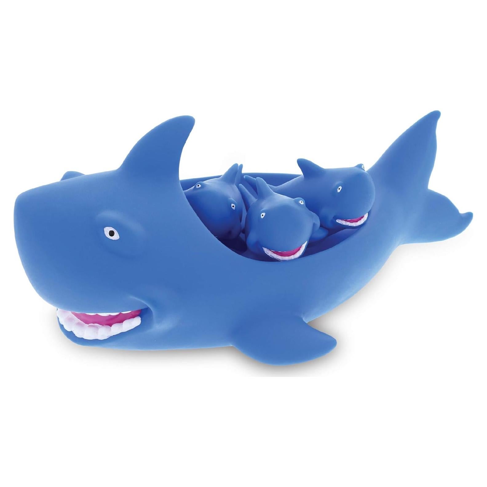 Juego de Juguetes de Baño Dollibu - Tiburón Azul y Tortugas