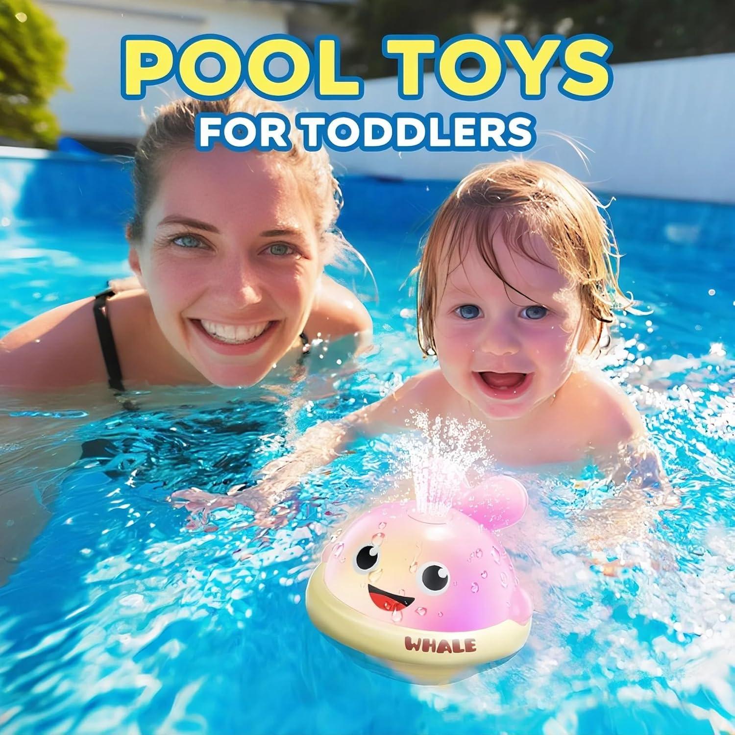 Juguete de Baño Iluminado Ballena SYHLN para Bebés 18+ Meses