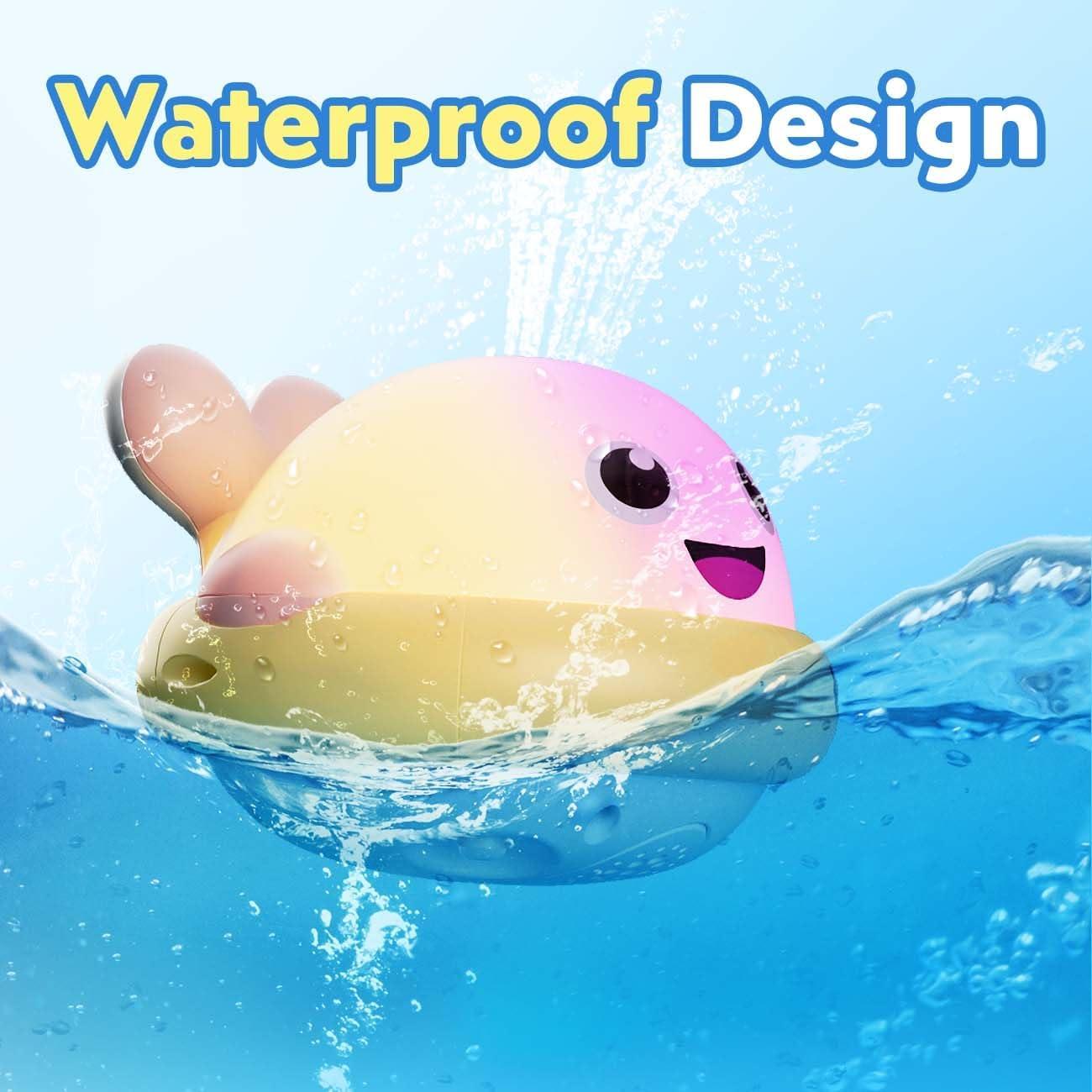 Juguete de Baño Iluminado Ballena SYHLN para Bebés 18+ Meses