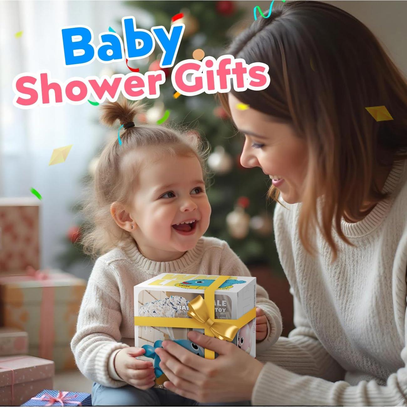 Juguete de Baño Iluminado Ballena SYHLN para Bebés 18+ Meses
