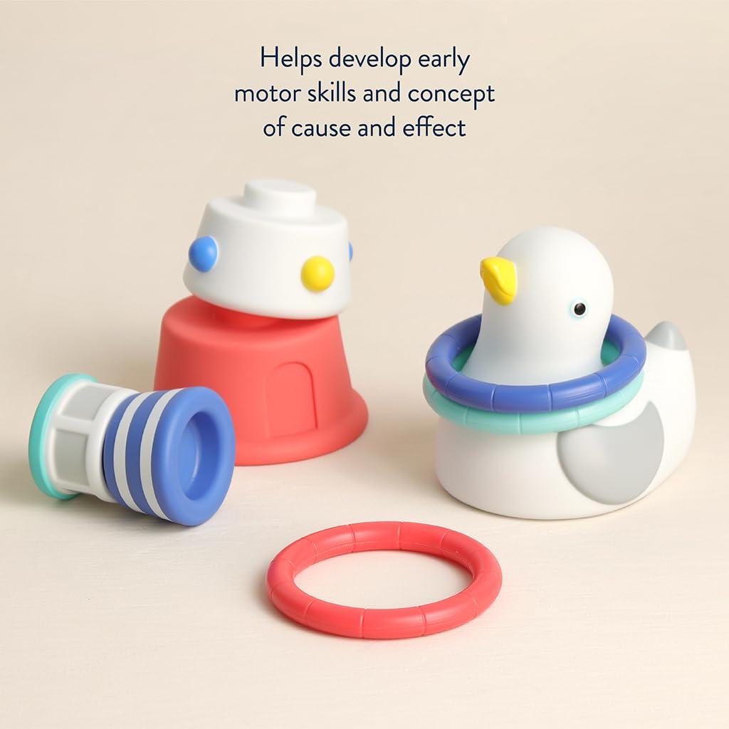 Set de Juguetes de Baño Náutico Itzy Ritzy - 12 Piezas