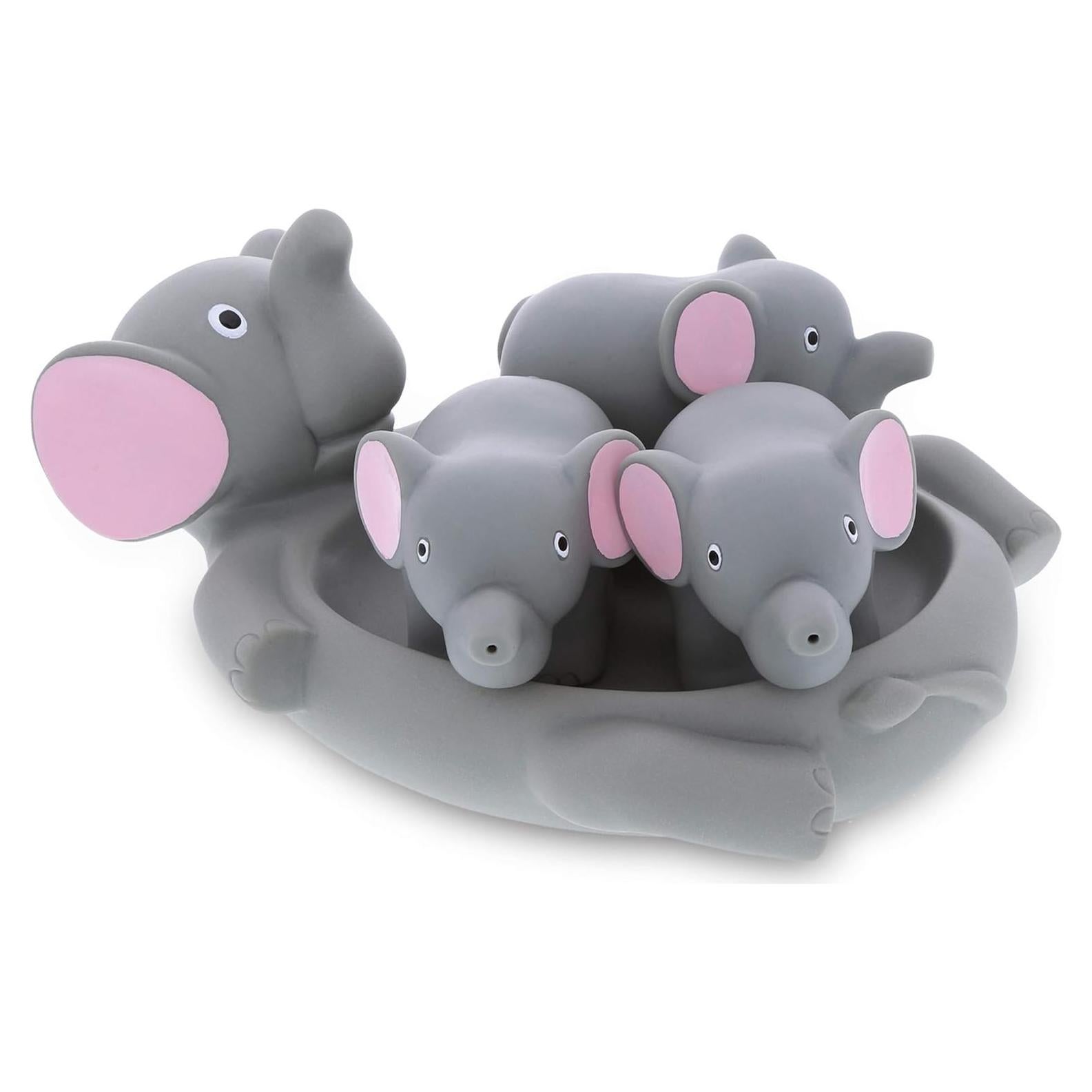 Juego de Juguetes de Baño Elefante DolliBu 4 Piezas