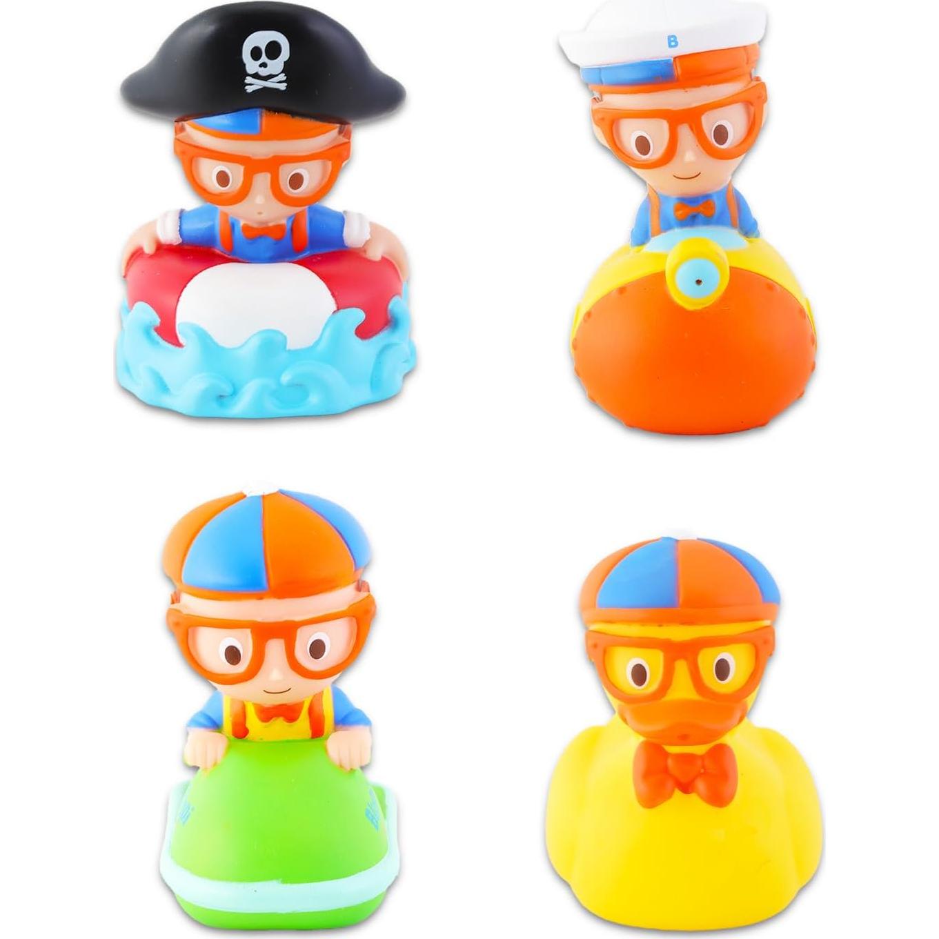 Conjunto de Juguetes de Baño Blippi - 6 Figuras Sorpresa