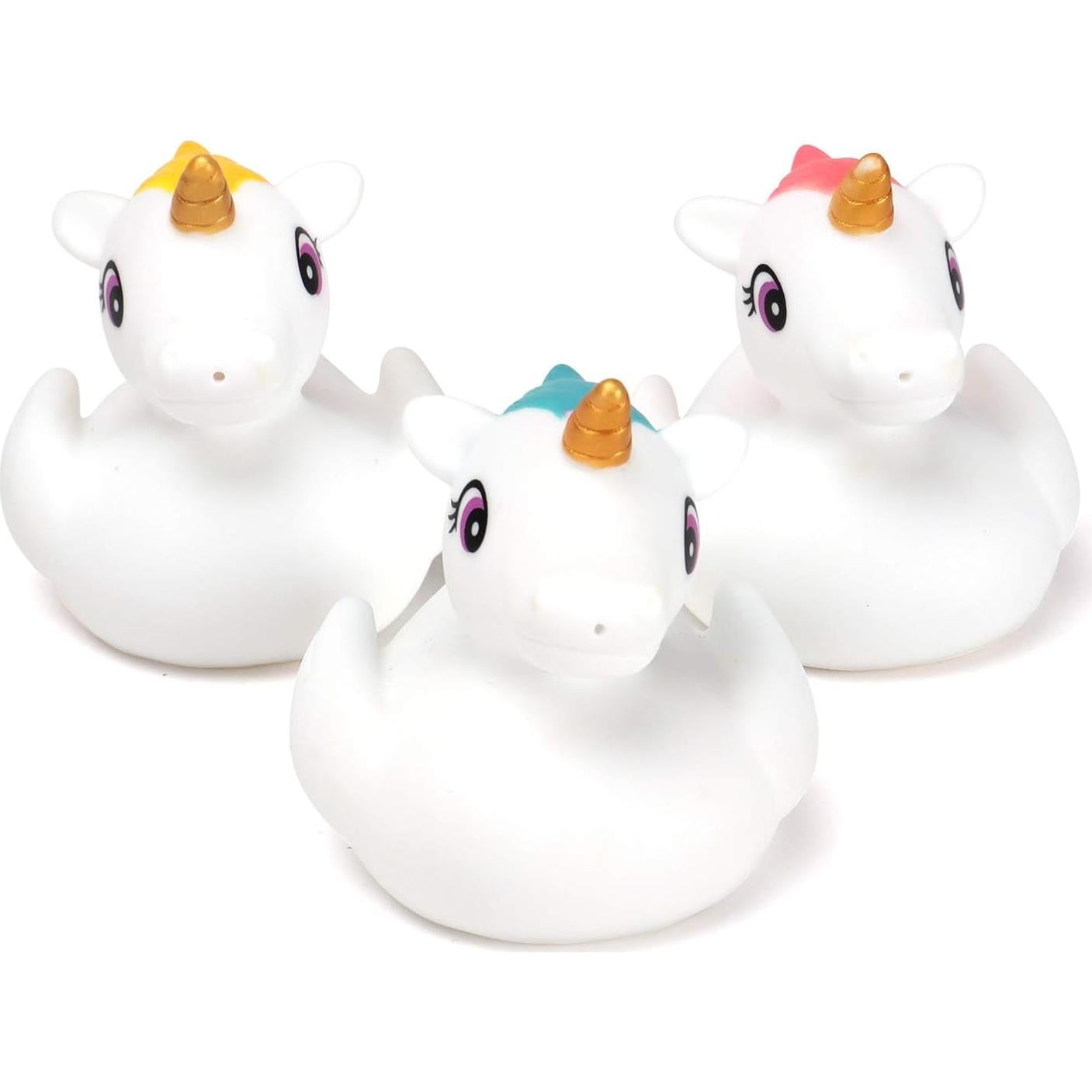 Juguetes de Baño Flotantes Unicornio LIGHTALING - Juego de 4