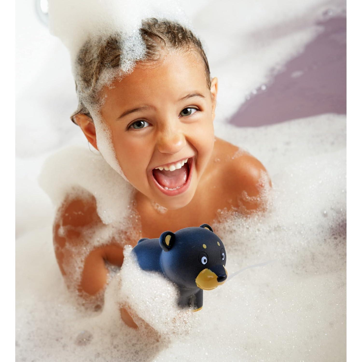 Juguete de Baño Osito Negro DolliBu - Flotante 7.62 cm