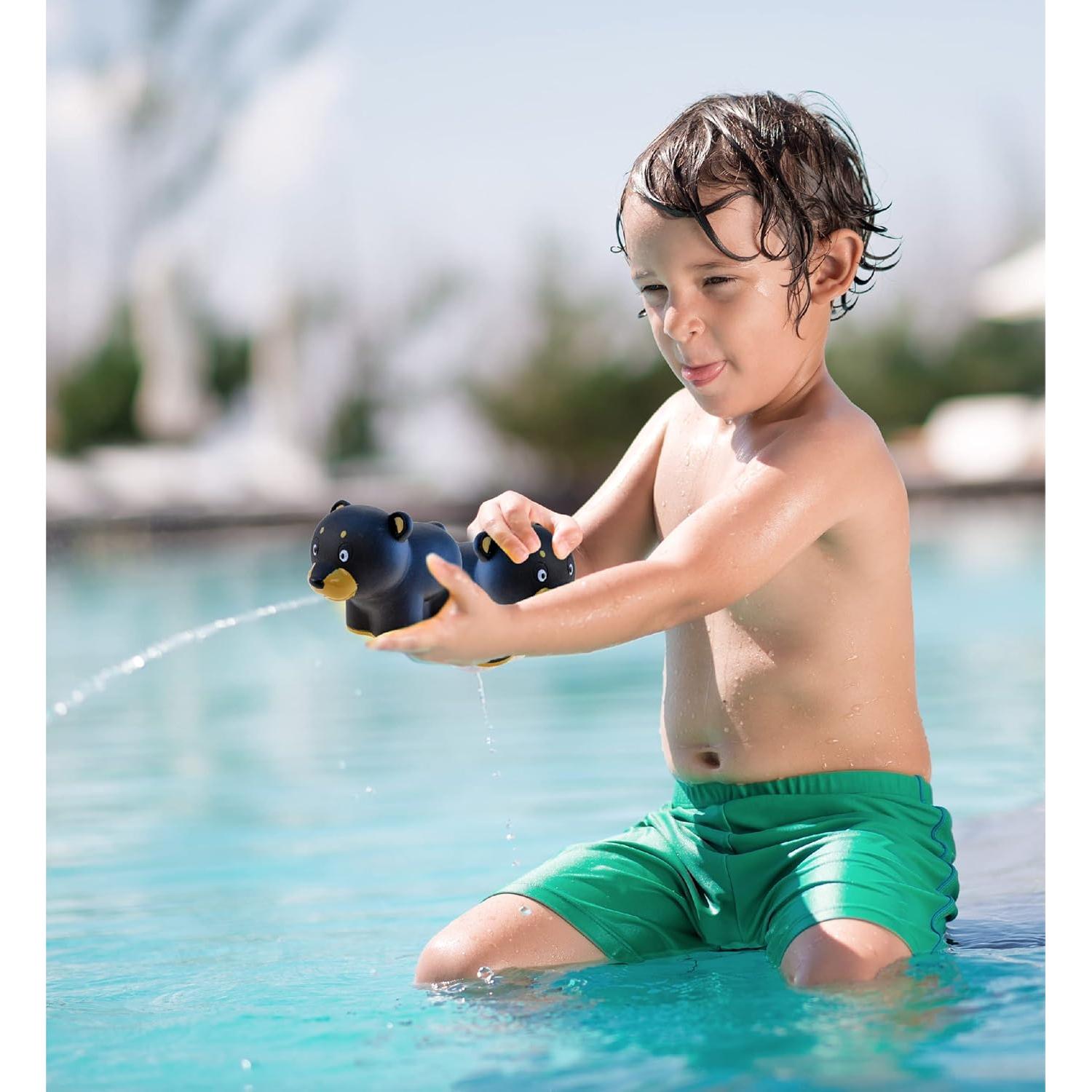 Juguete de Baño Osito Negro DolliBu - Flotante 7.62 cm