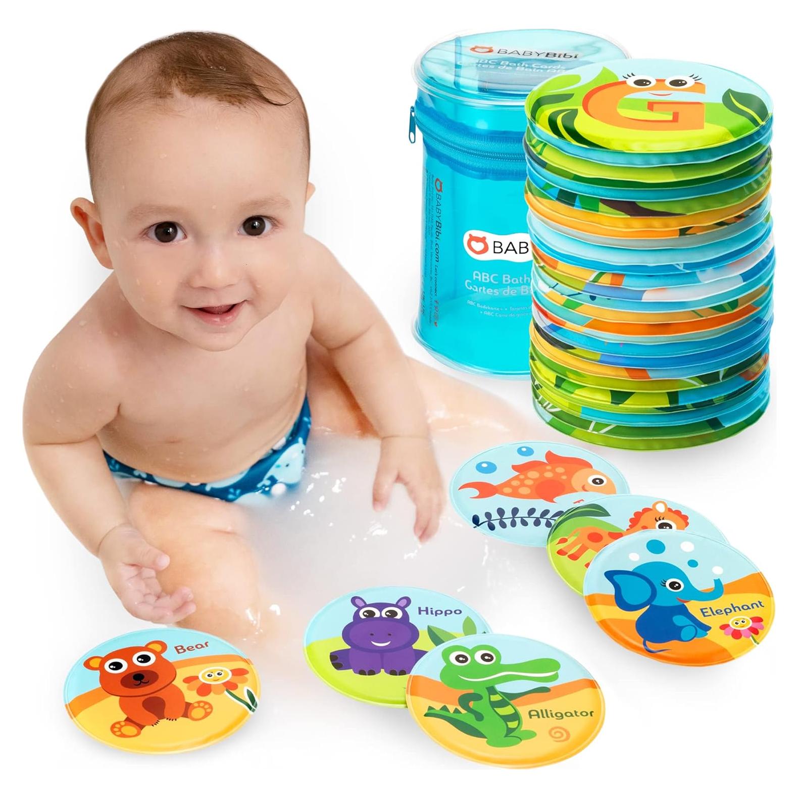 Tarjetas de Flash BabyBibi para Baño - Alfabeto y Animales