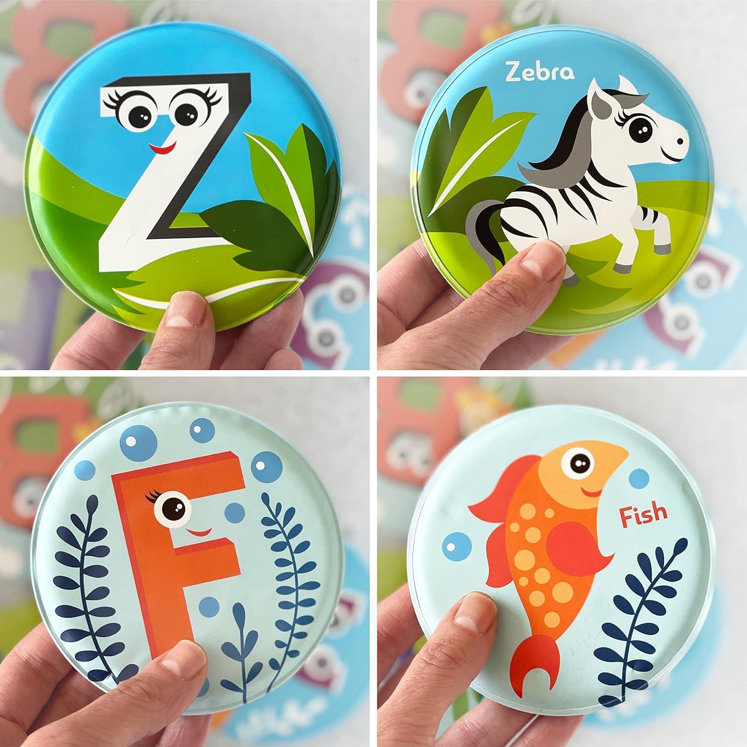 Tarjetas de Flash BabyBibi para Baño - Alfabeto y Animales
